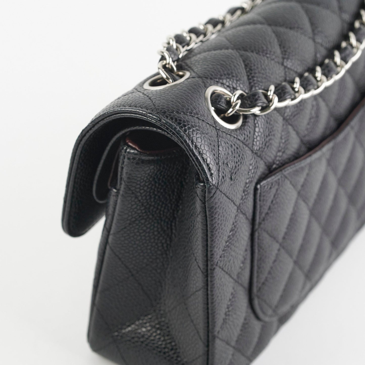 Chanel Small Caviar Classic Flap Black