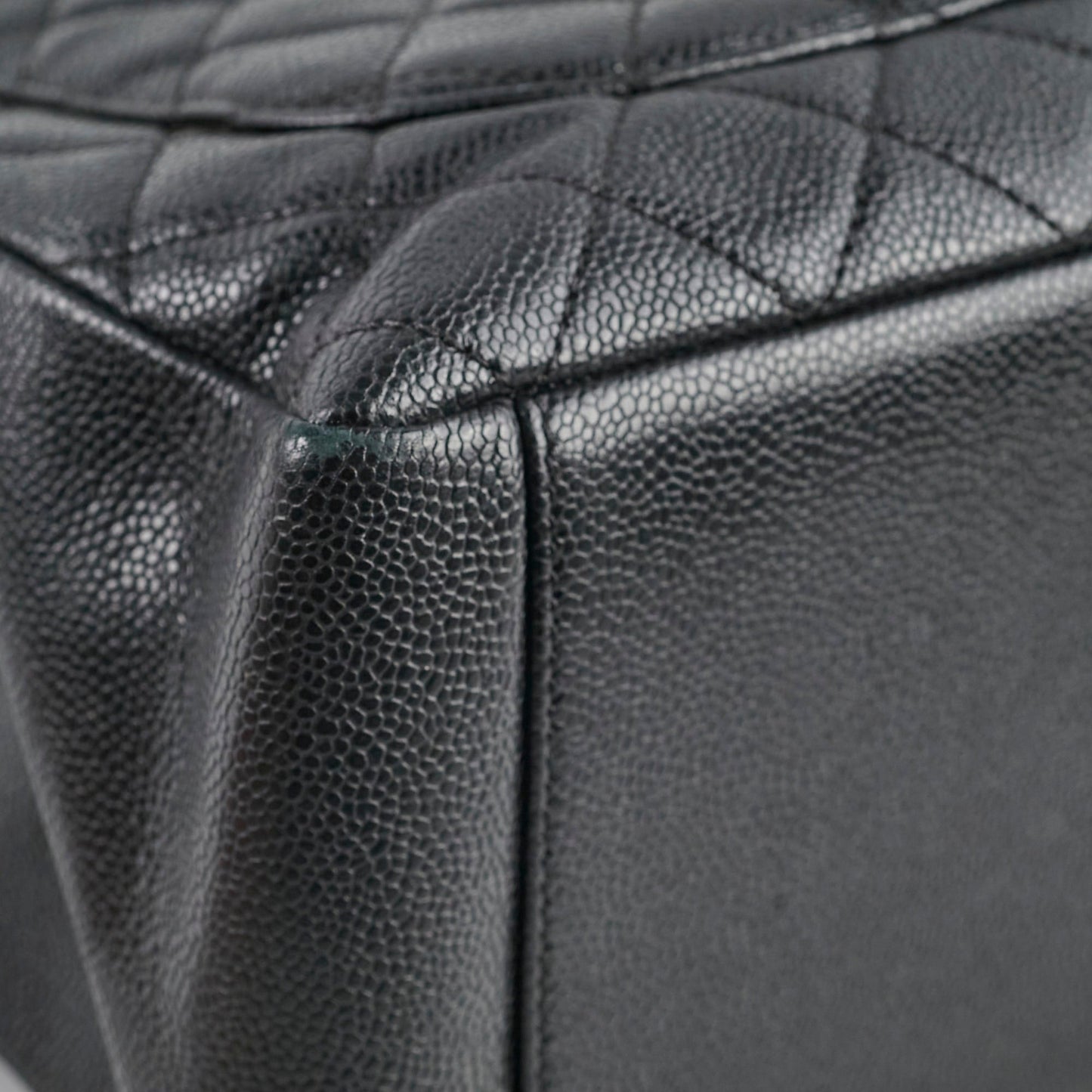 Chanel Caviar Grand Shopping Tote GST Black