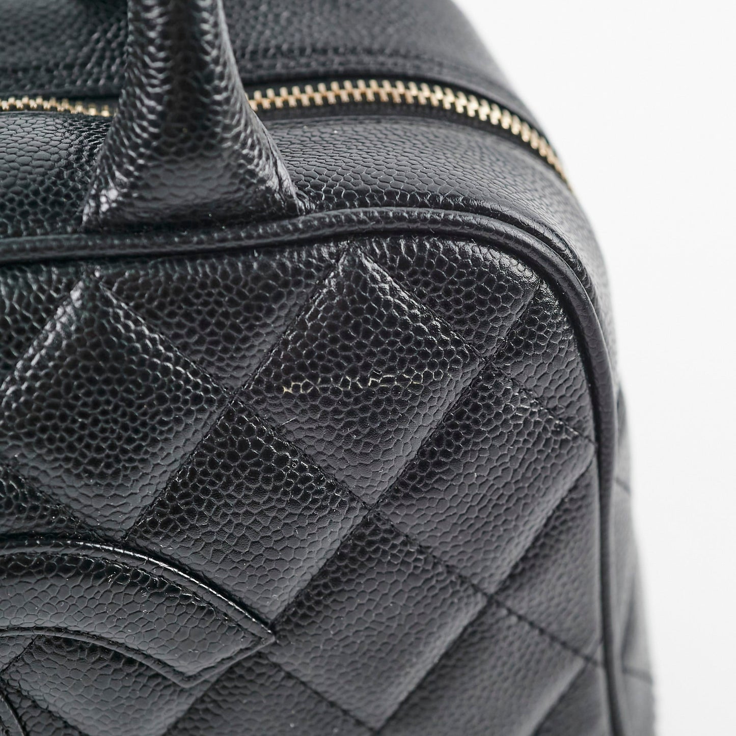 Chanel Bowling Caviar Black