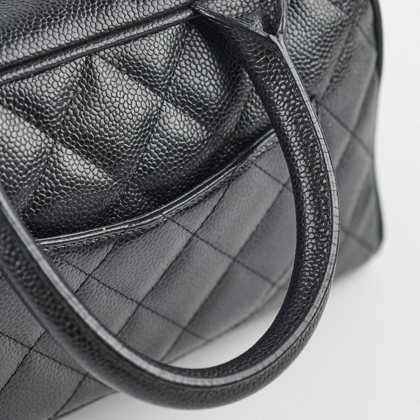 Chanel Bowling Caviar Black