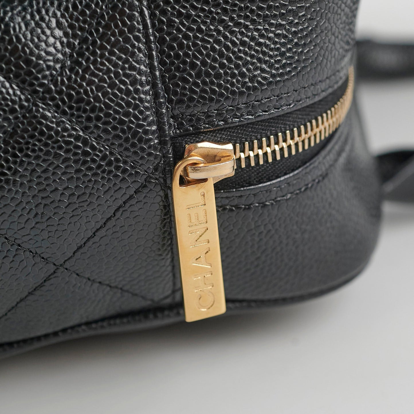 Chanel Bowling Caviar Black