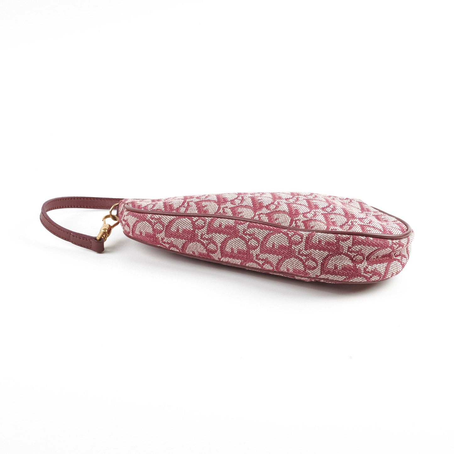 Christian Dior Mini   Saddle Shoulder Bag Burgundy