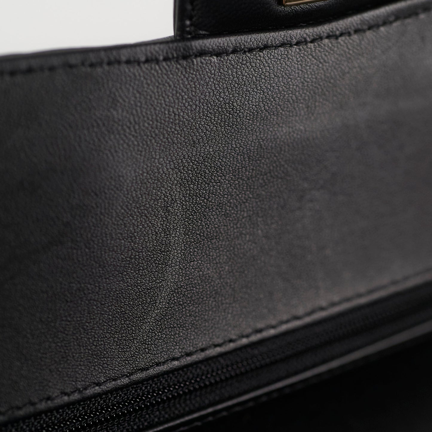 Chanel Medium/Large Chevron Classic Flap Black