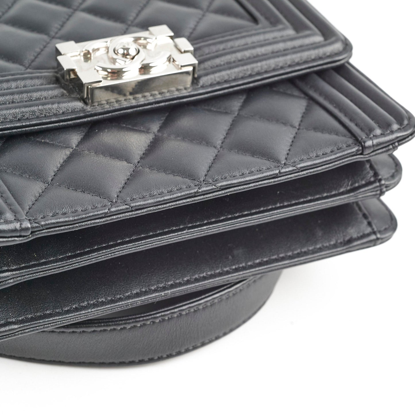 Chanel Vertical Boy Black 27 Series