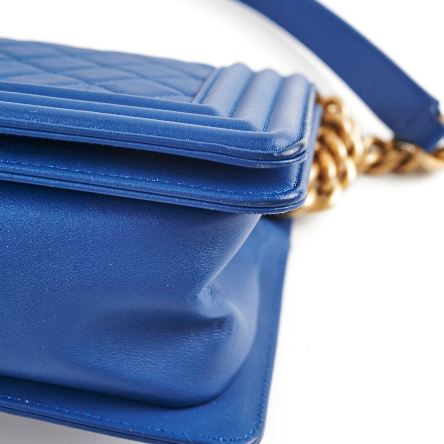 Chanel Old Medium Boy Blue 27 Series