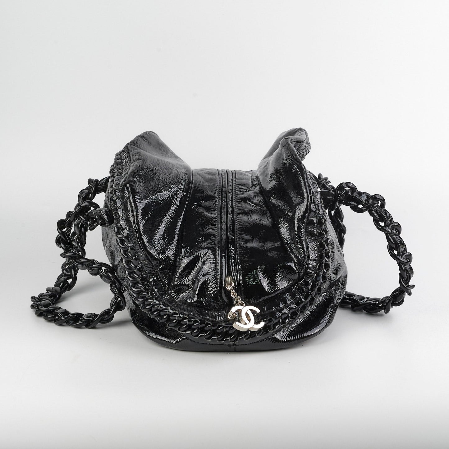 Chanel Bowling Shoulder Bag Black