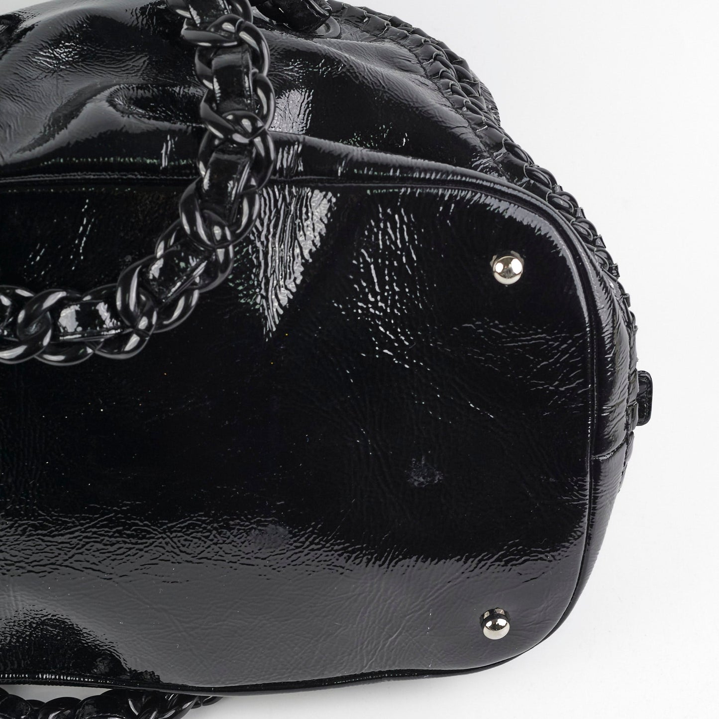 Chanel Bowling Shoulder Bag Black