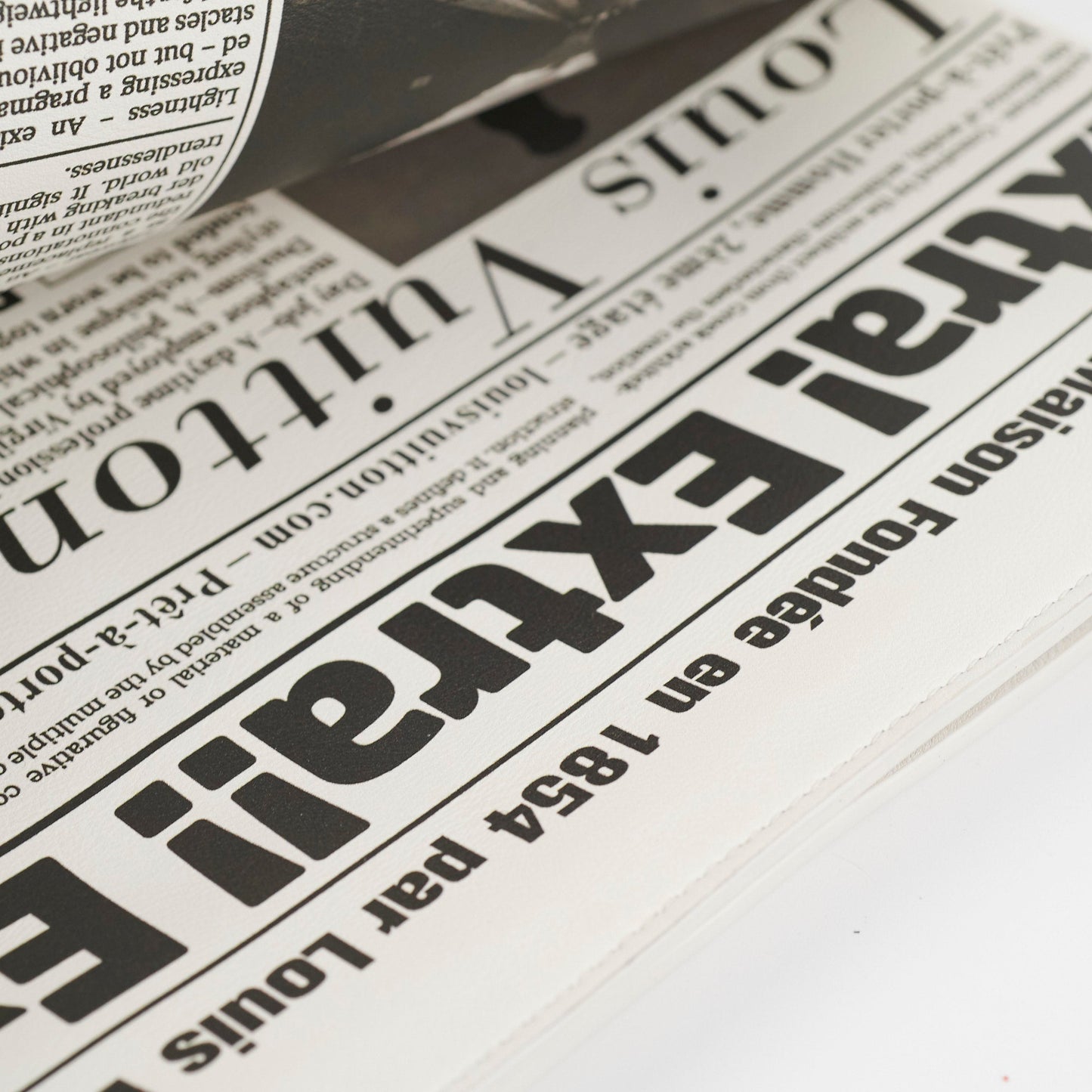 Louis Vuitton X Virgil Abloh AW21 Newspaper Clutch