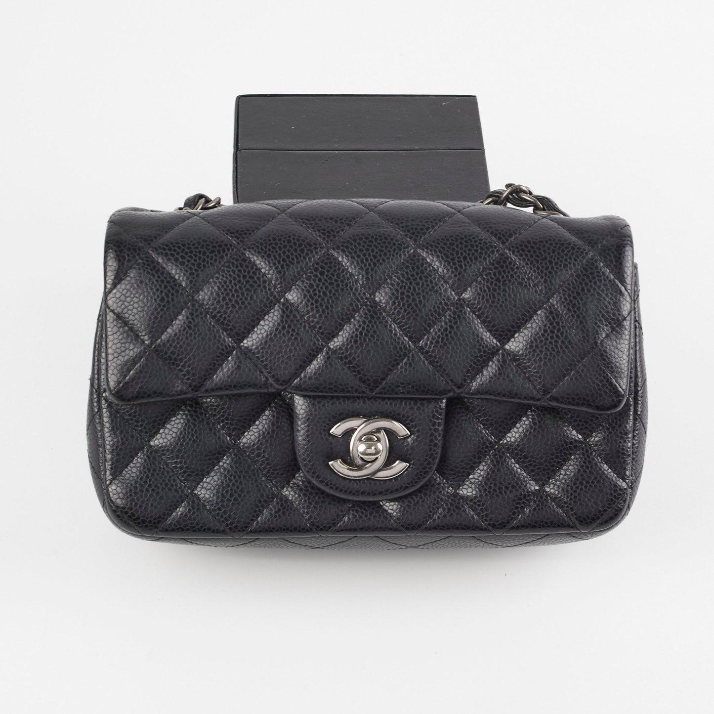 Chanel Mini Rectangular Black Caviar