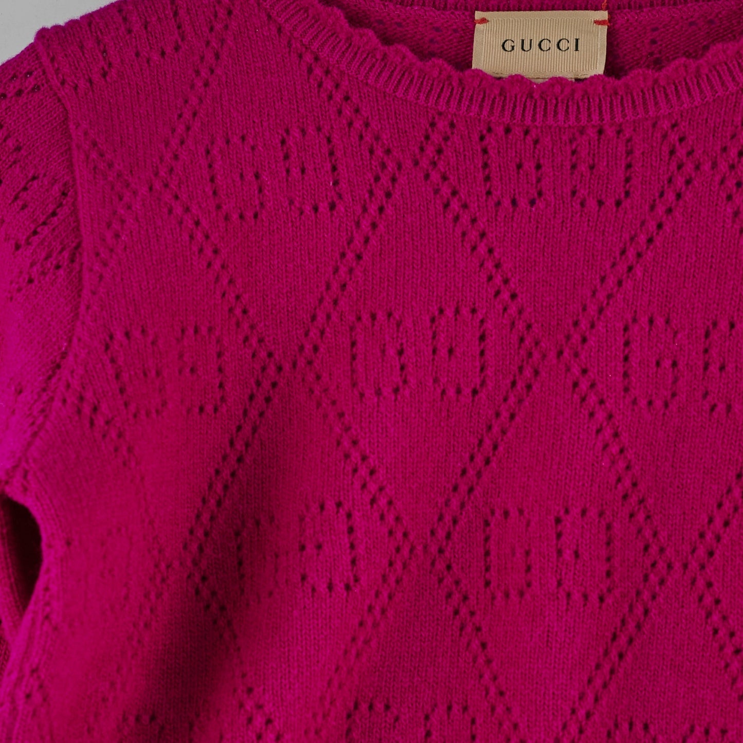 Gucci Purple Sweater Girls Size 10