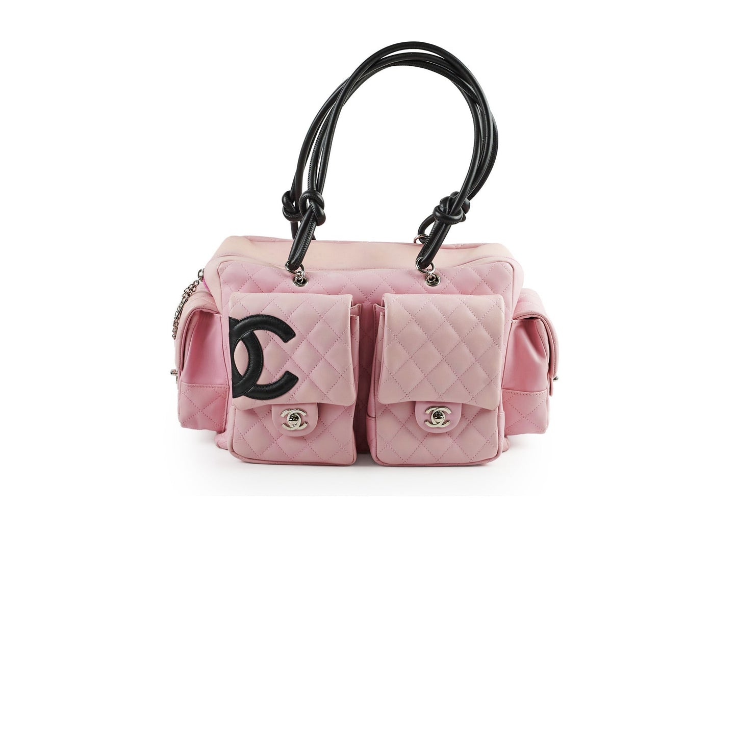 Chanel  Lambskin Reporter Bag Pink