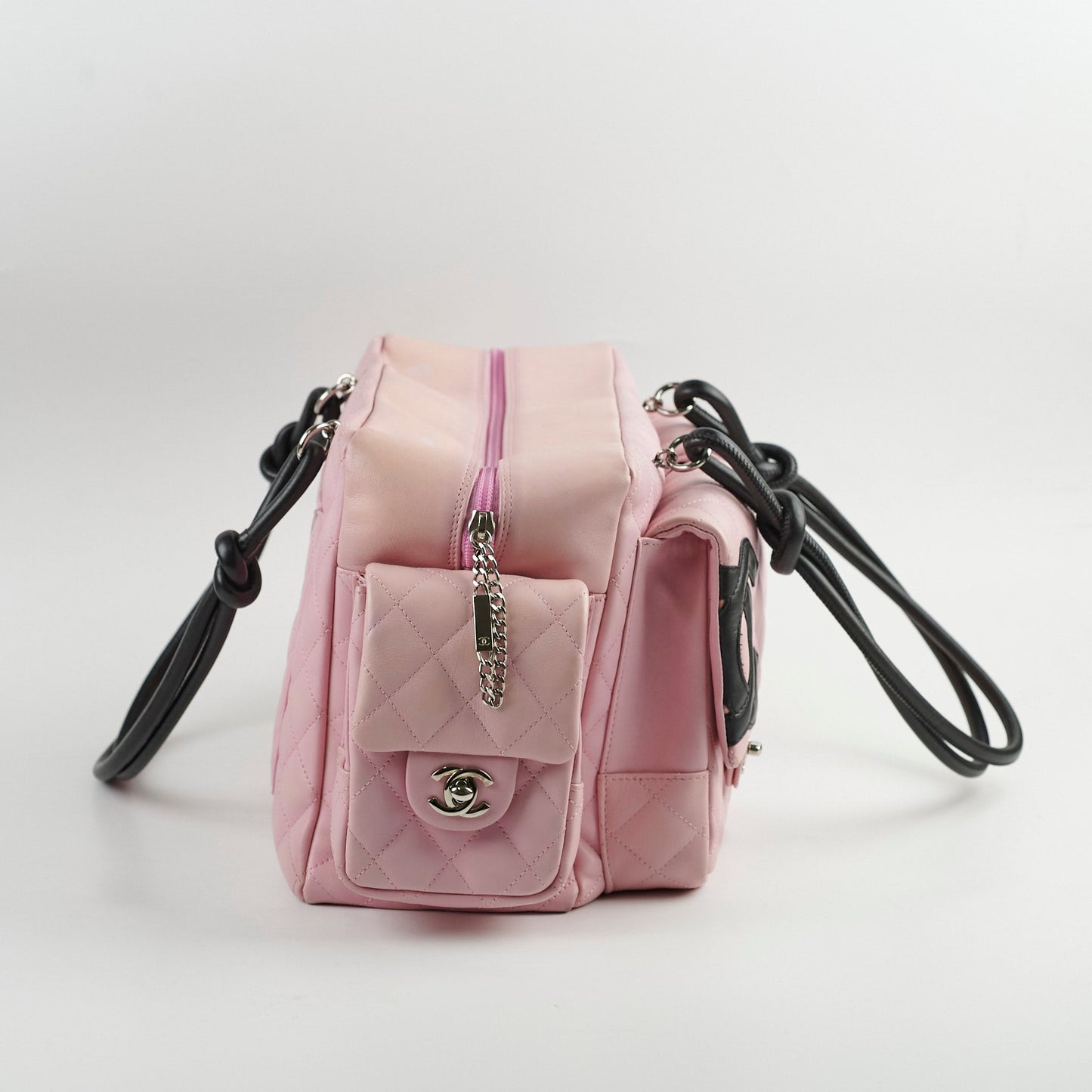 Chanel  Lambskin Reporter Bag Pink