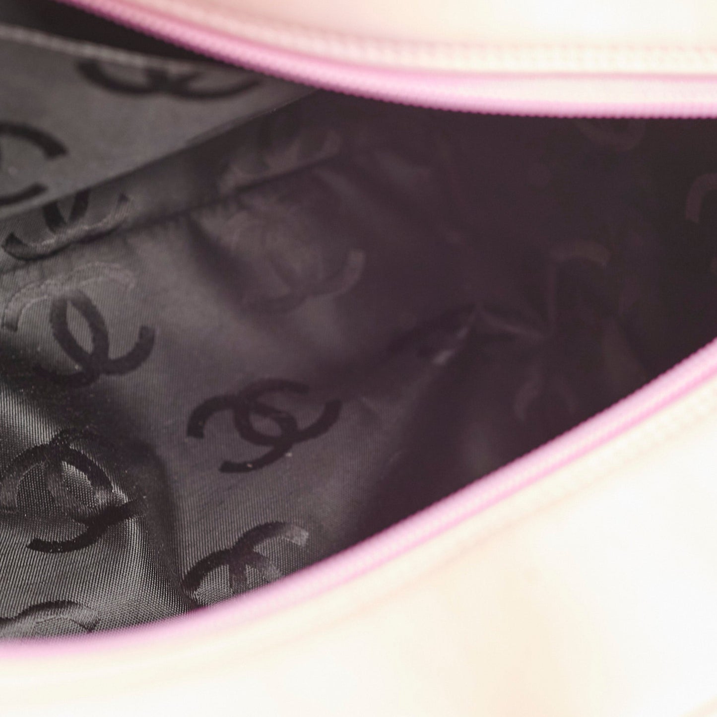 Chanel  Lambskin Reporter Bag Pink