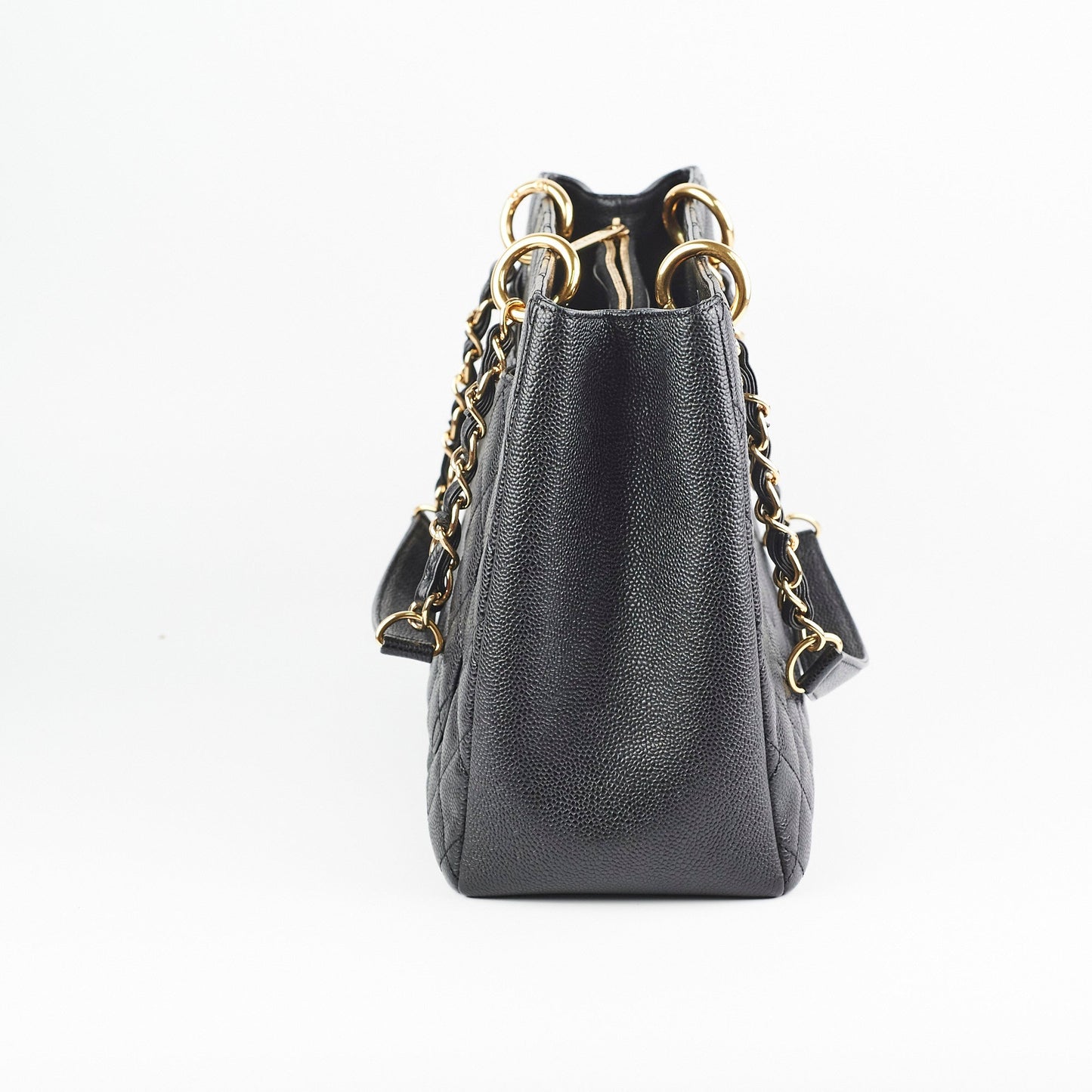 Chanel GST Grand Shopping Tote Caviar Black