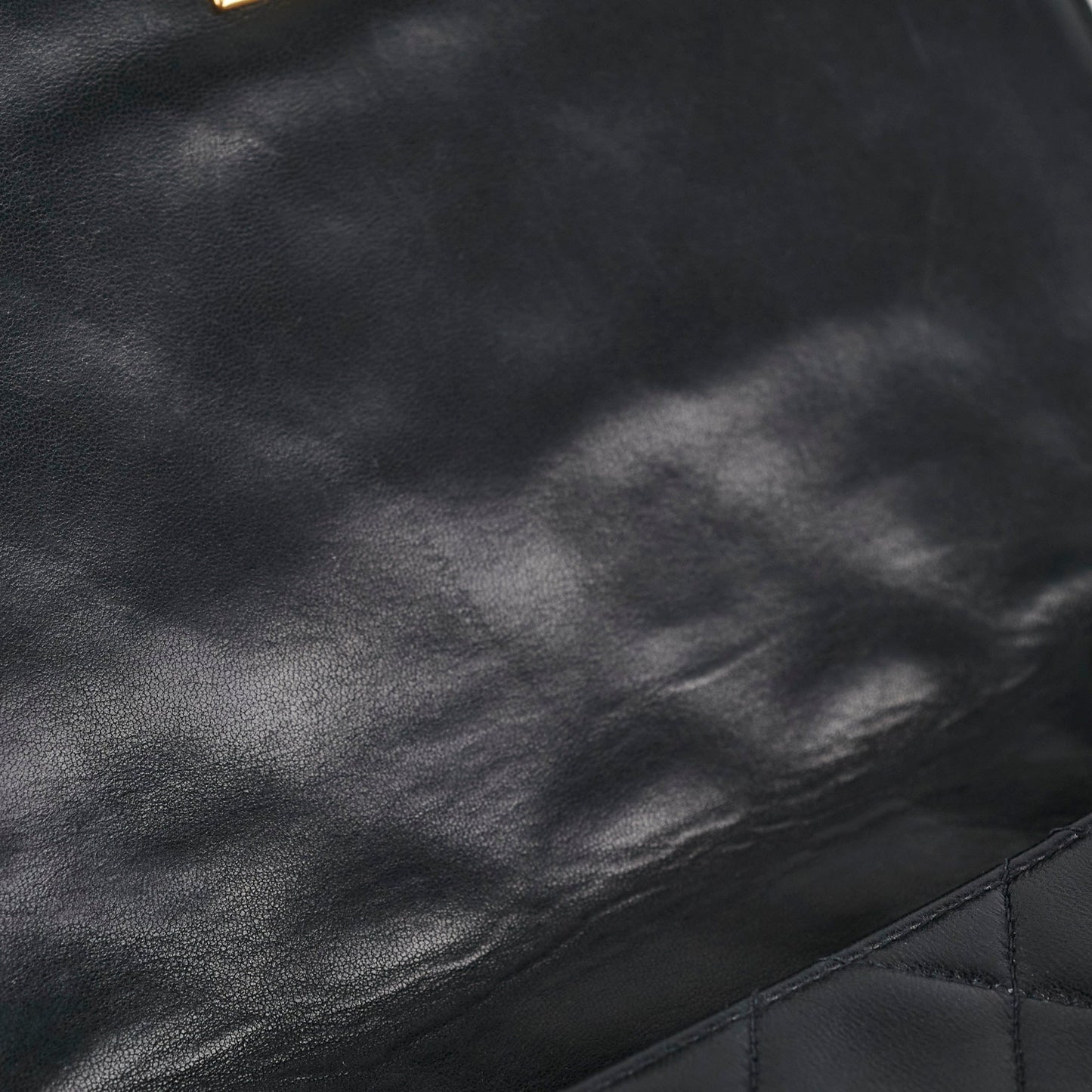 Chanel Diana Lambskin Black Medium