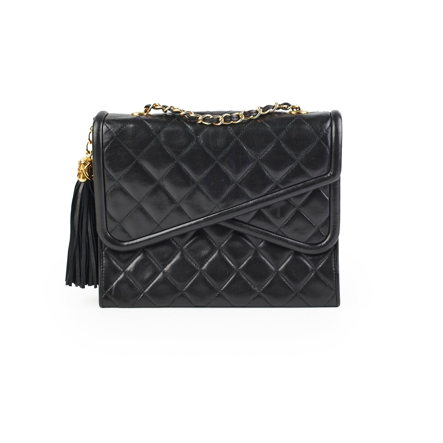 Chanel  Flap Lambskin Black - Series 1