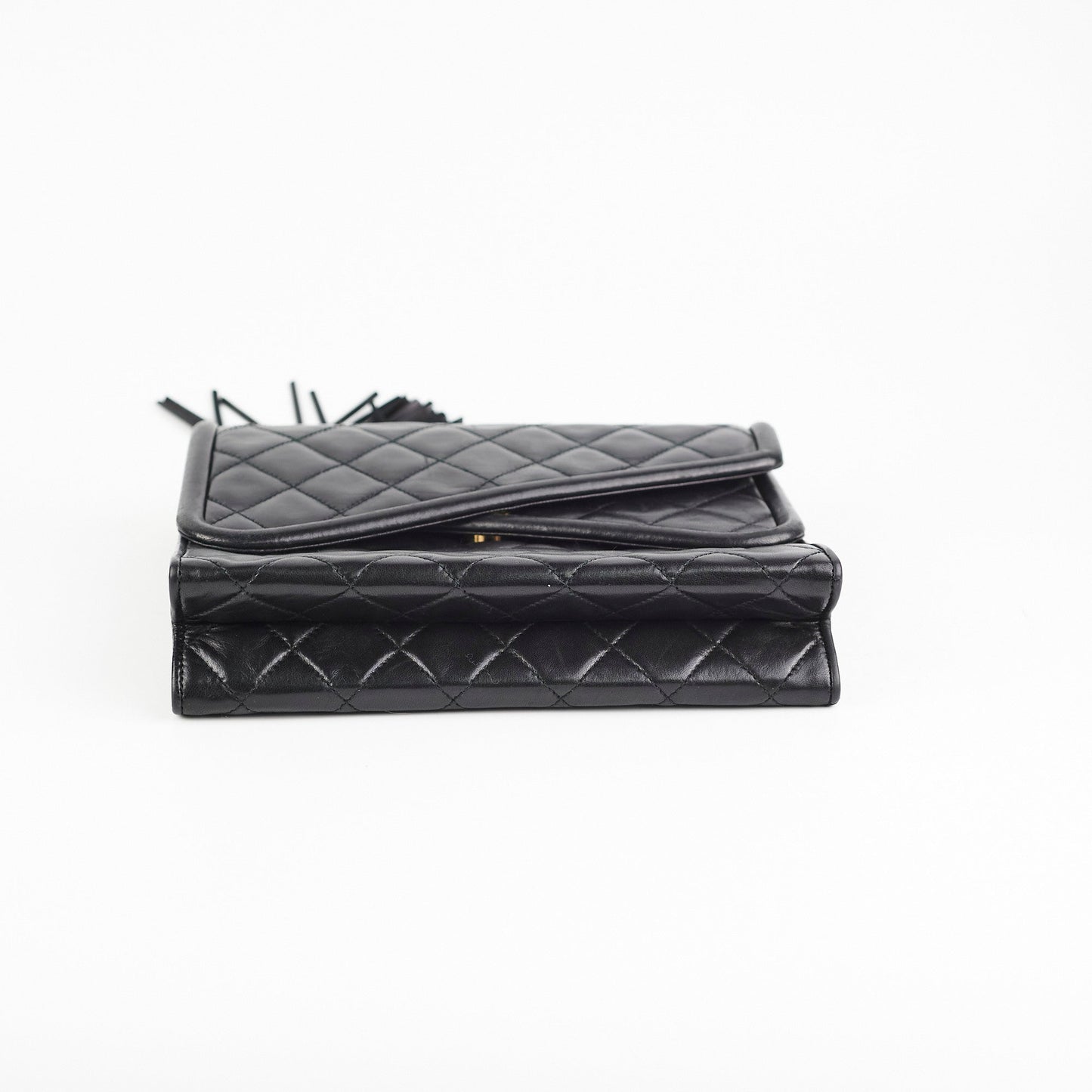 Chanel  Flap Lambskin Black - Series 1