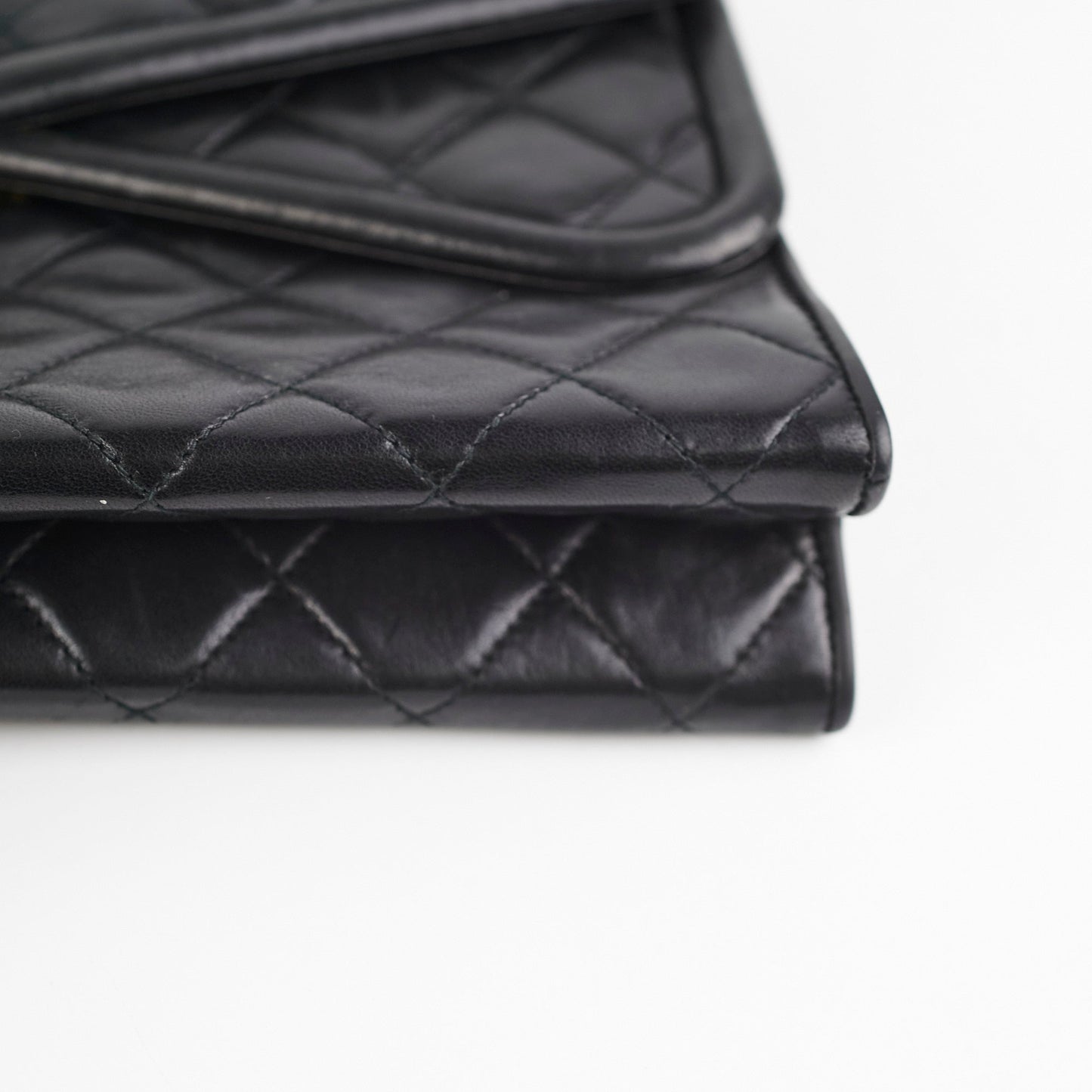Chanel  Flap Lambskin Black - Series 1