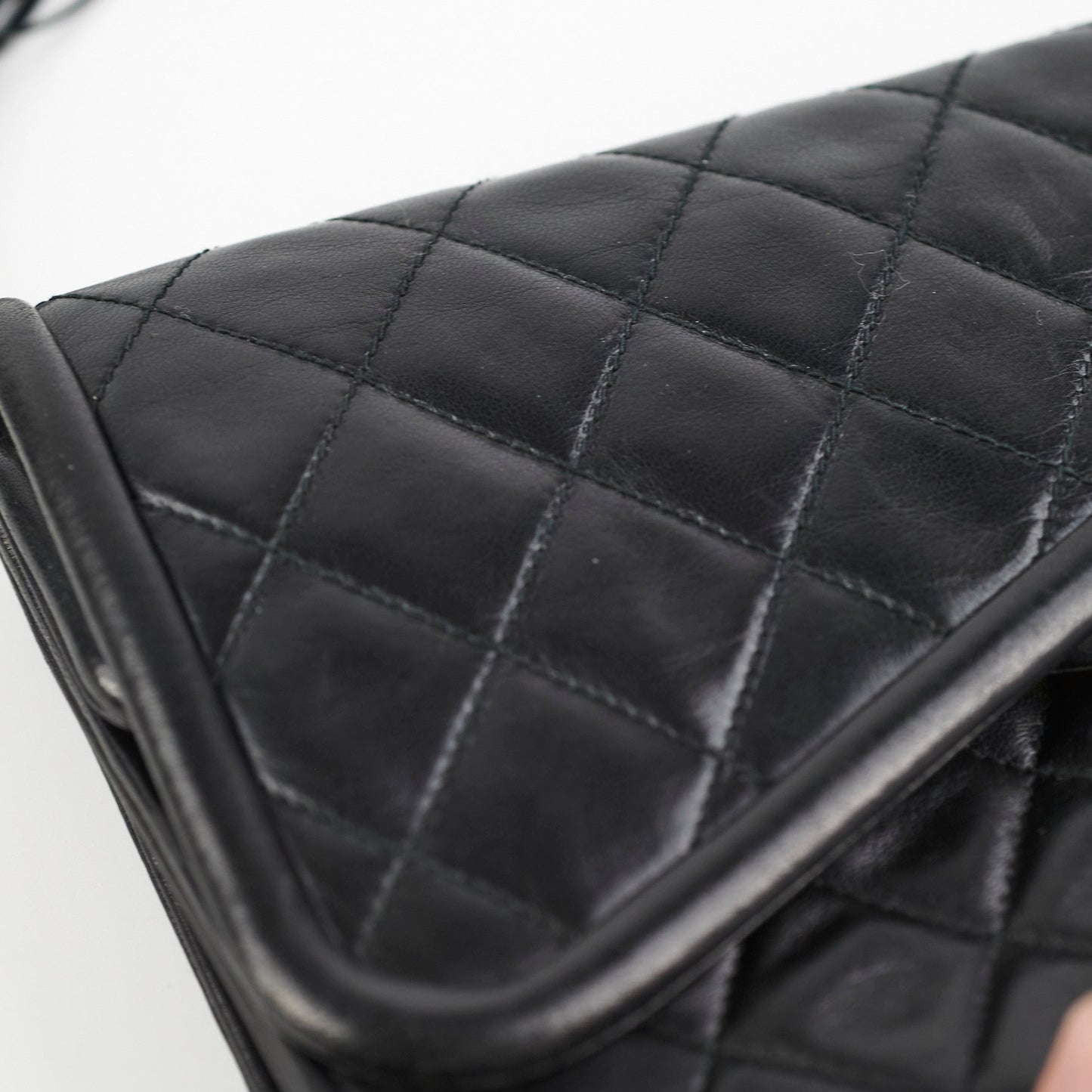 Chanel  Flap Lambskin Black - Series 1