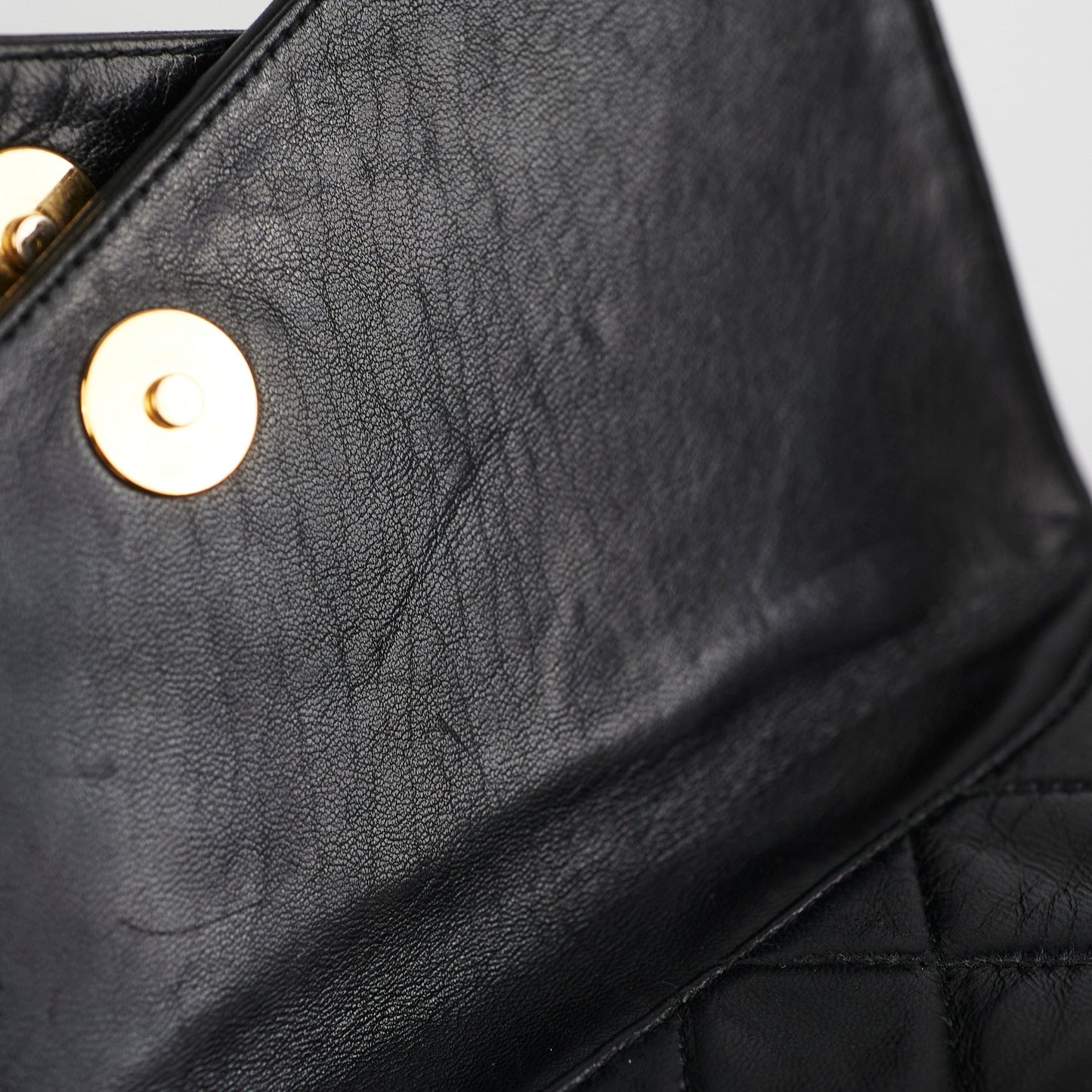 Chanel  Flap Lambskin Black - Series 1