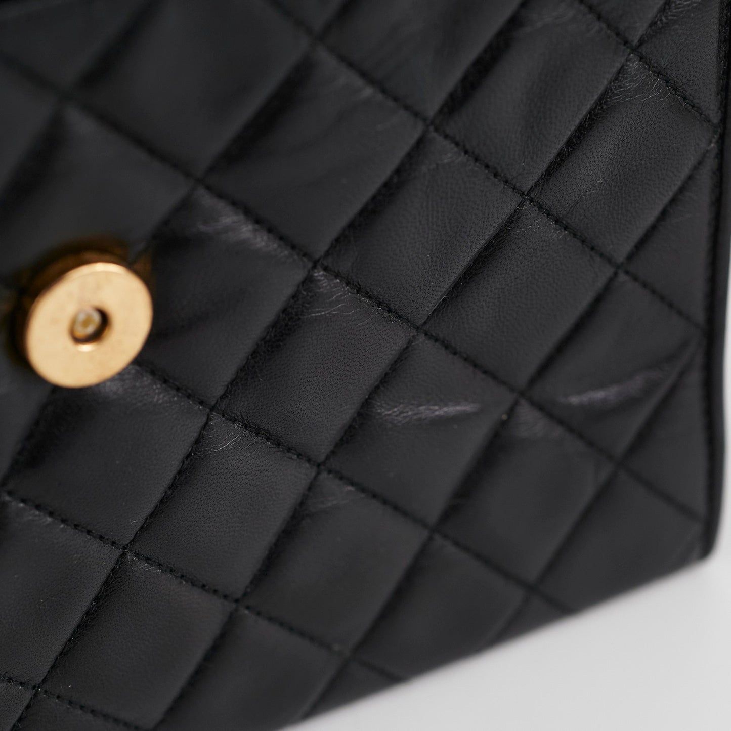 Chanel  Flap Lambskin Black - Series 1