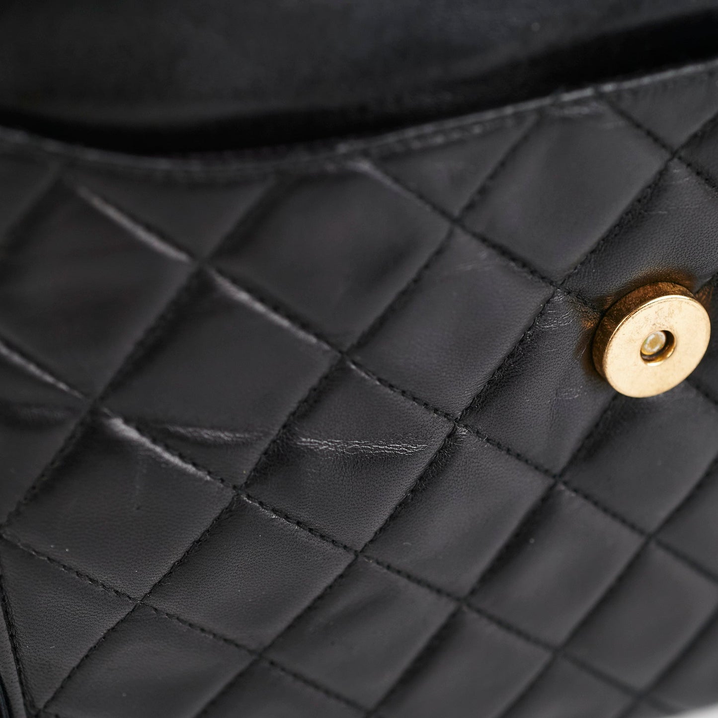 Chanel  Flap Lambskin Black - Series 1