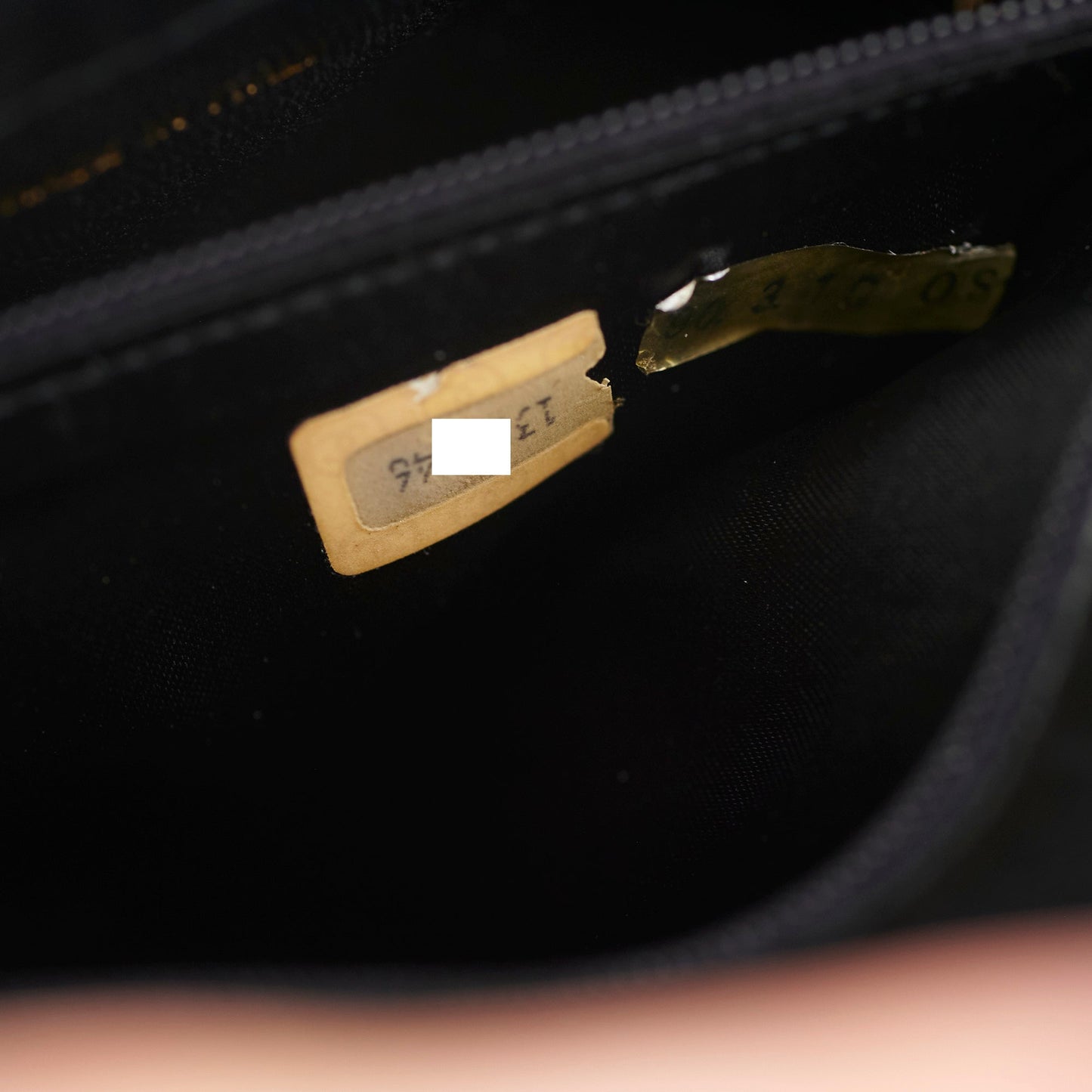 Chanel  Flap Lambskin Black - Series 1