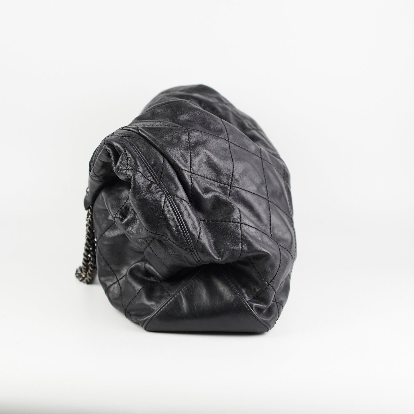 Chanel Calfskin Supple Hobo Handbag
