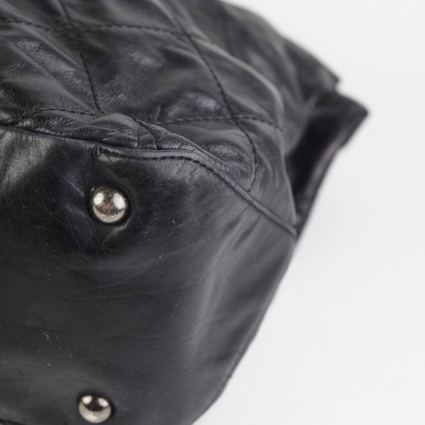 Chanel Calfskin Supple Hobo Handbag