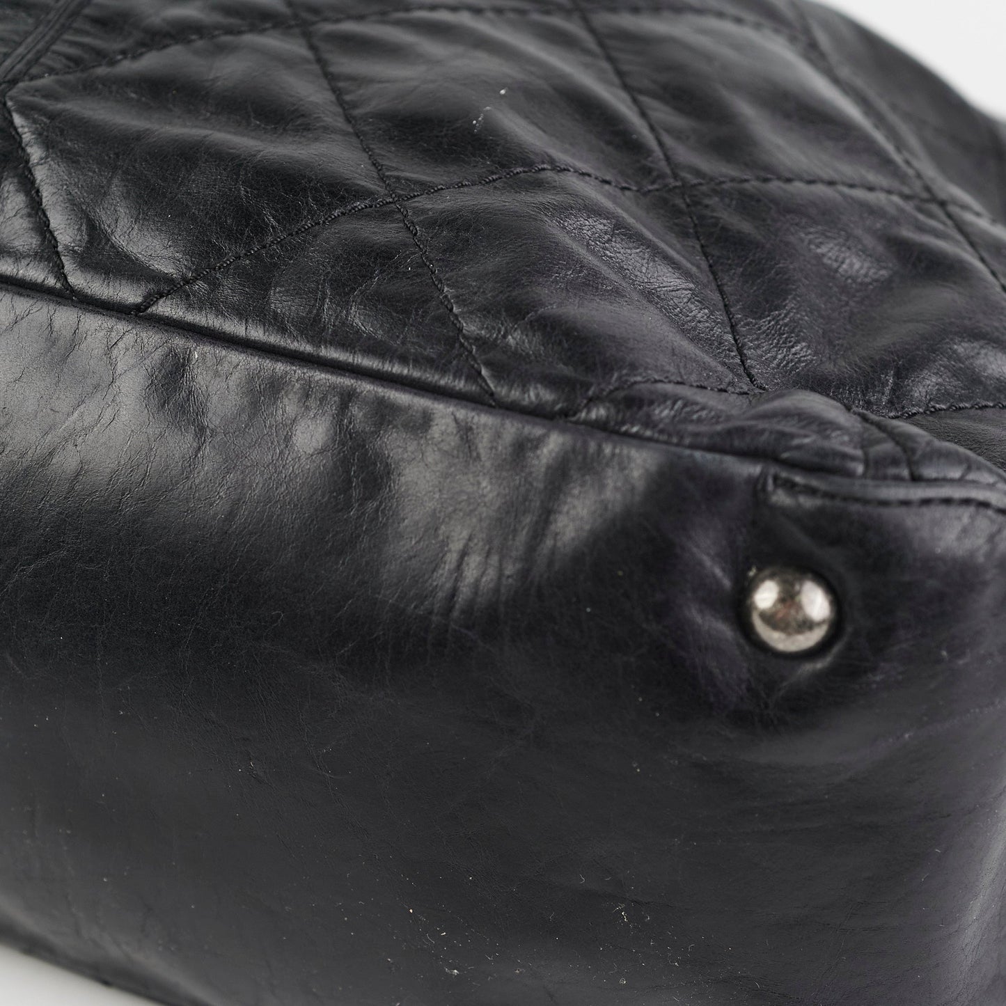 Chanel Calfskin Supple Hobo Handbag