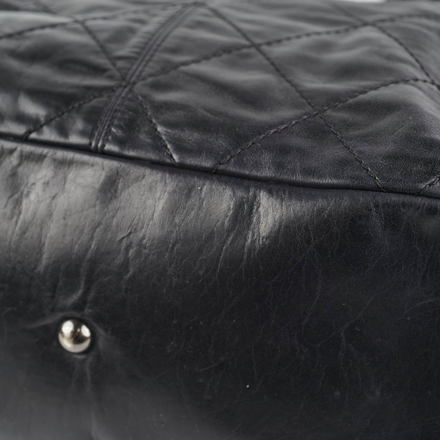 Chanel Calfskin Supple Hobo Handbag