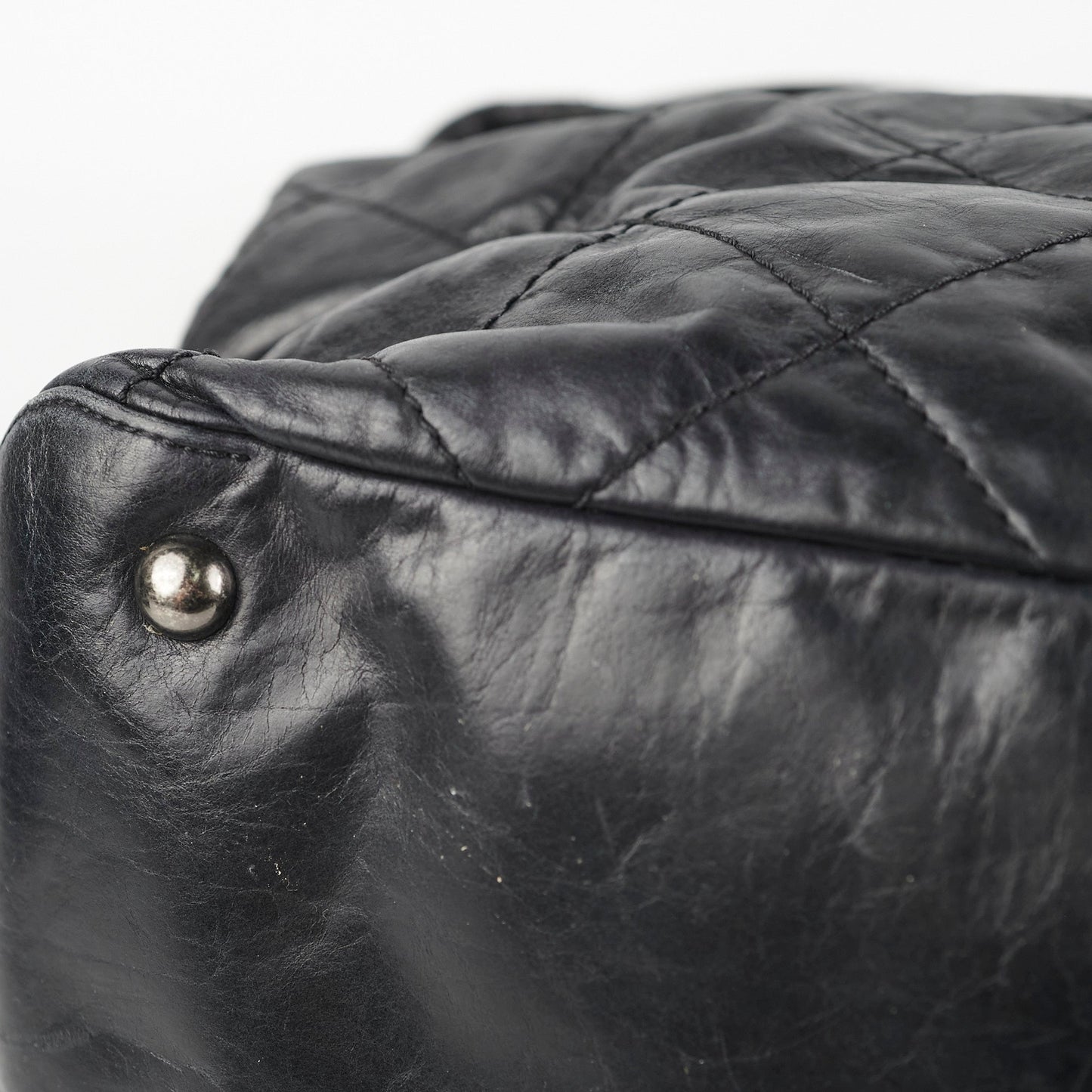 Chanel Calfskin Supple Hobo Handbag