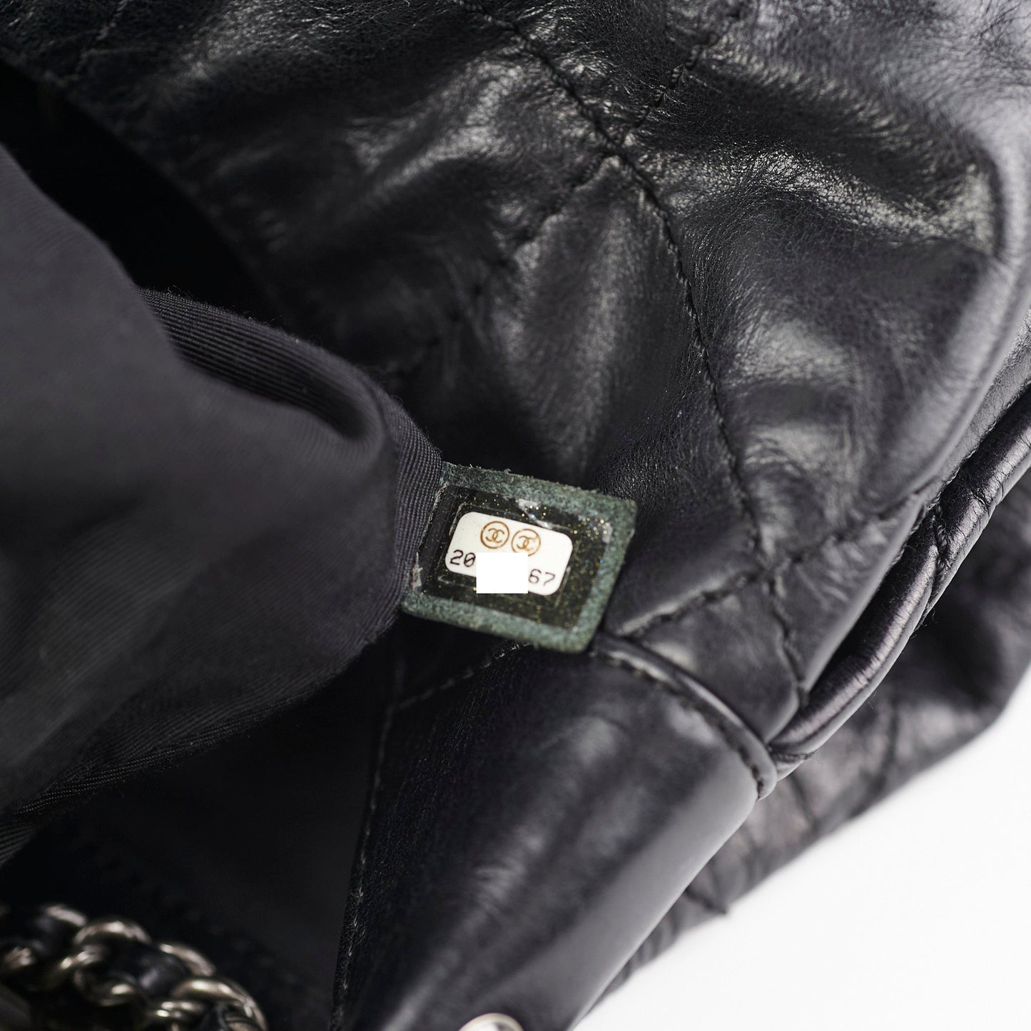 Chanel Calfskin Supple Hobo Handbag