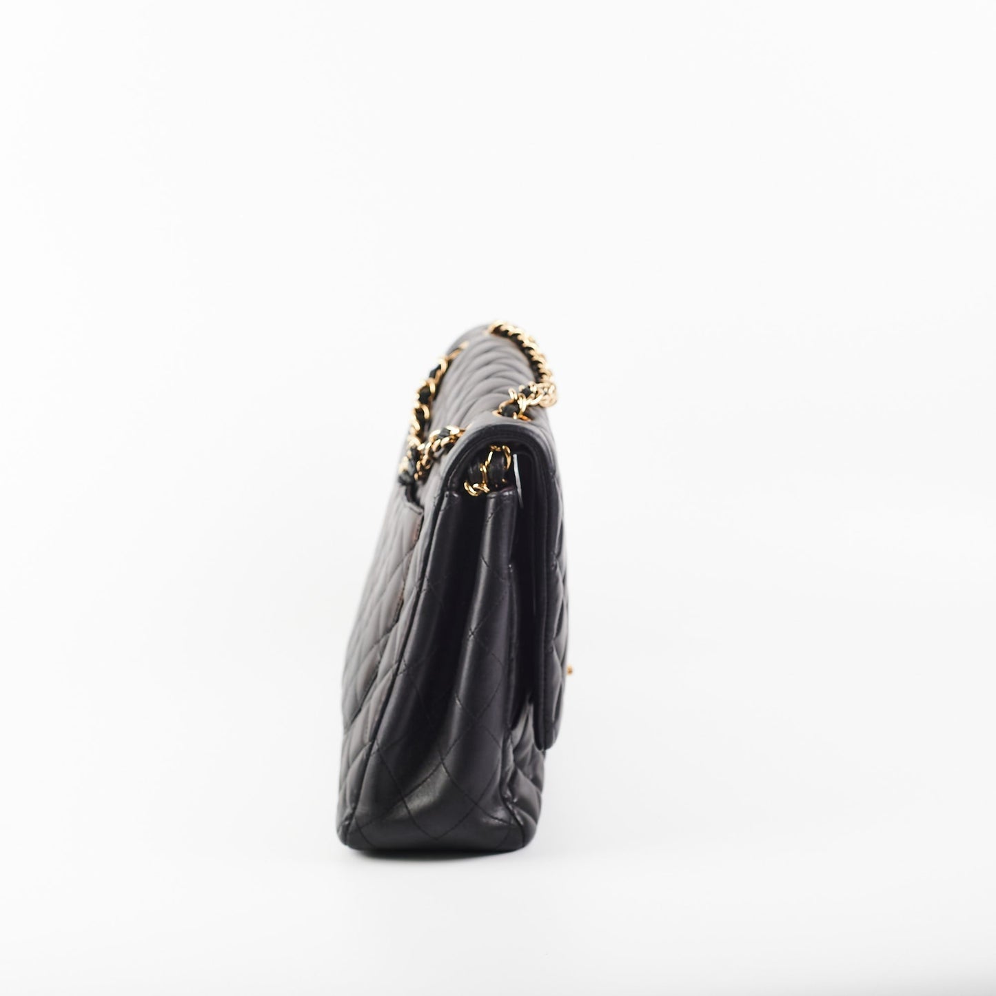 Chanel Maxi Jumbo Lambskin Black