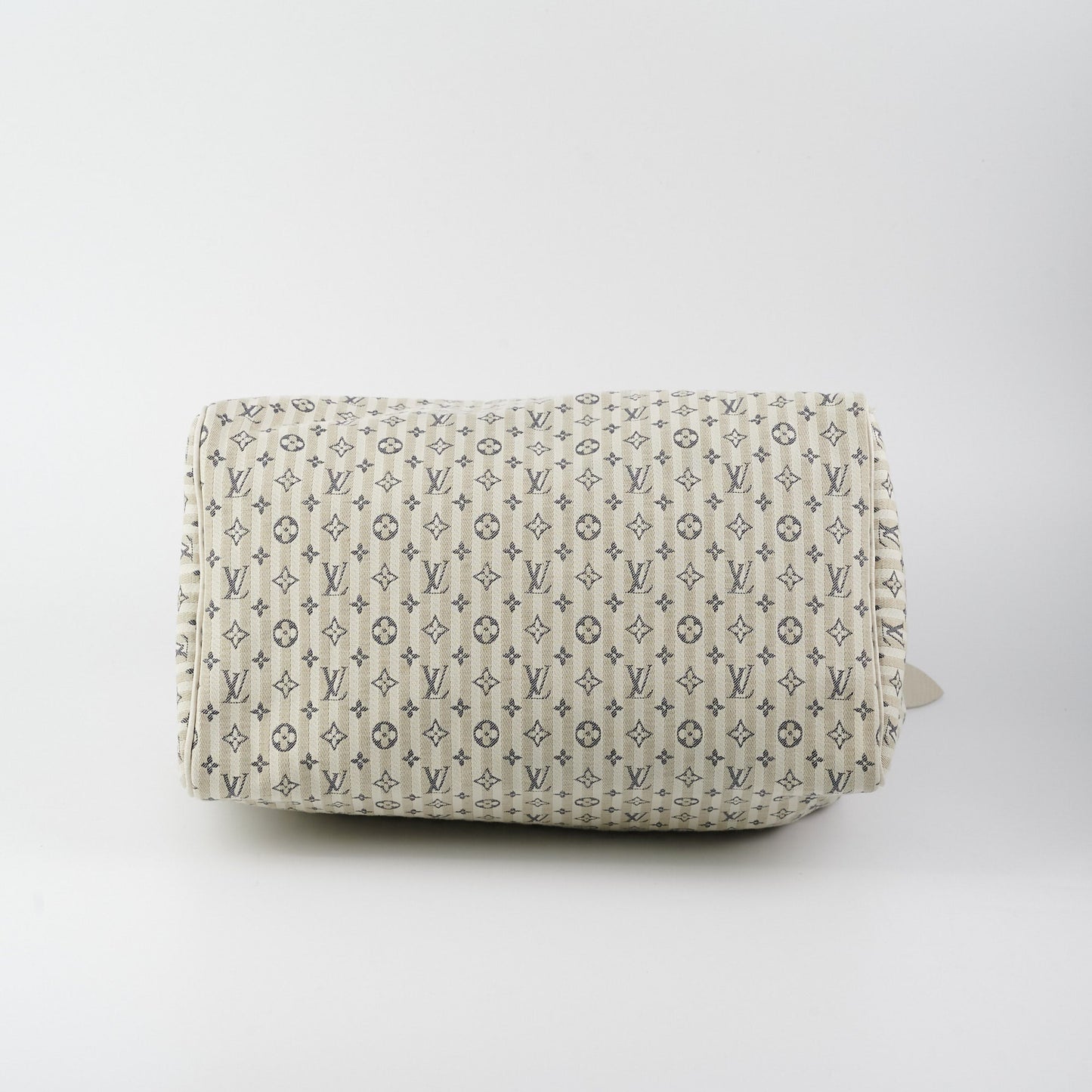 Louis Vuitton  30 White Denim Monogram Bag