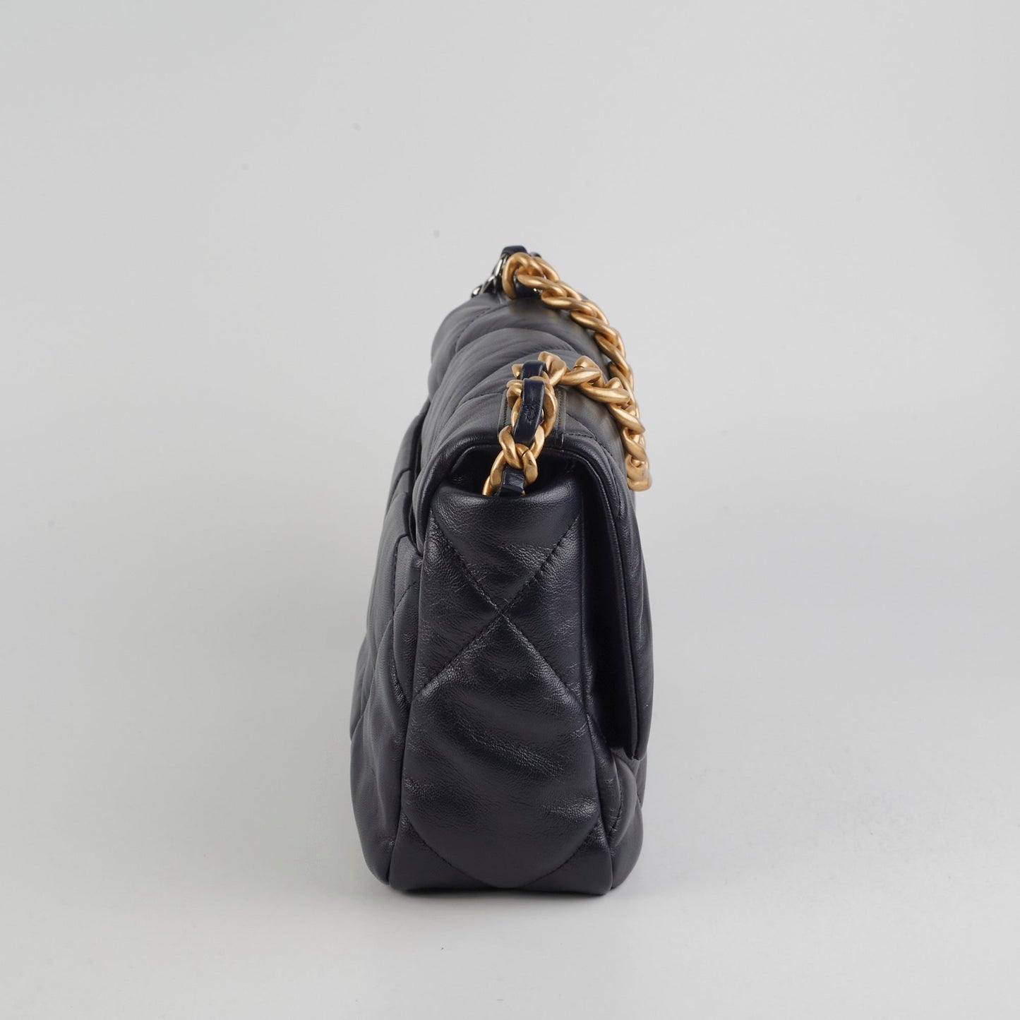 Chanel Small 19 Navy