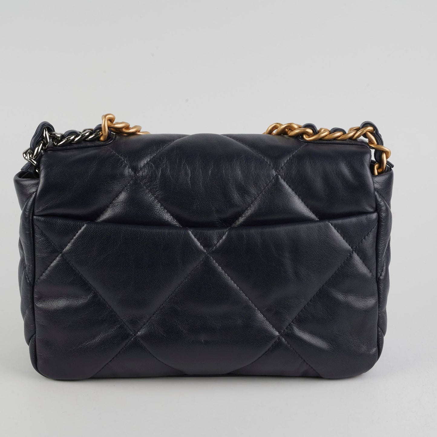 Chanel Small 19 Navy