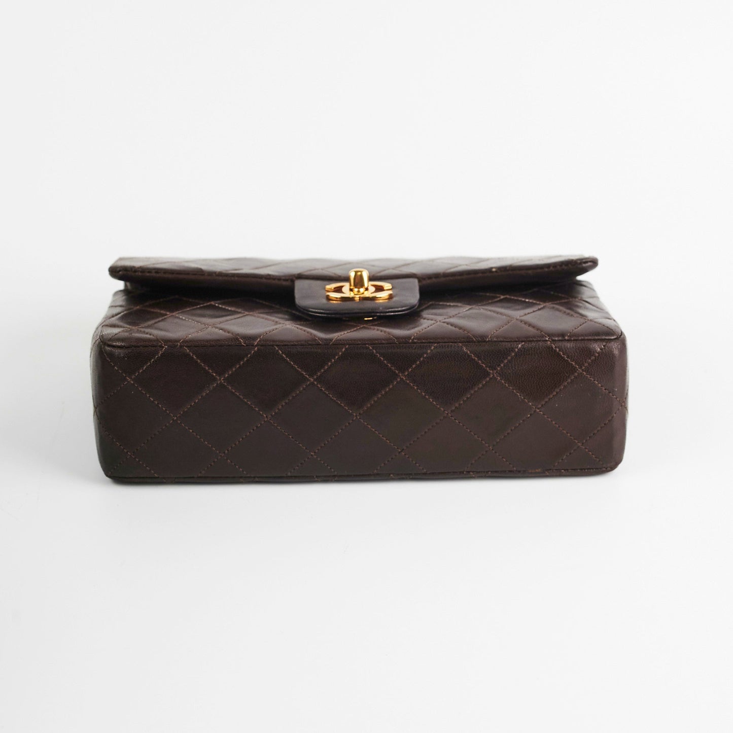 Chanel  Classic Medium/Large Dark Brown