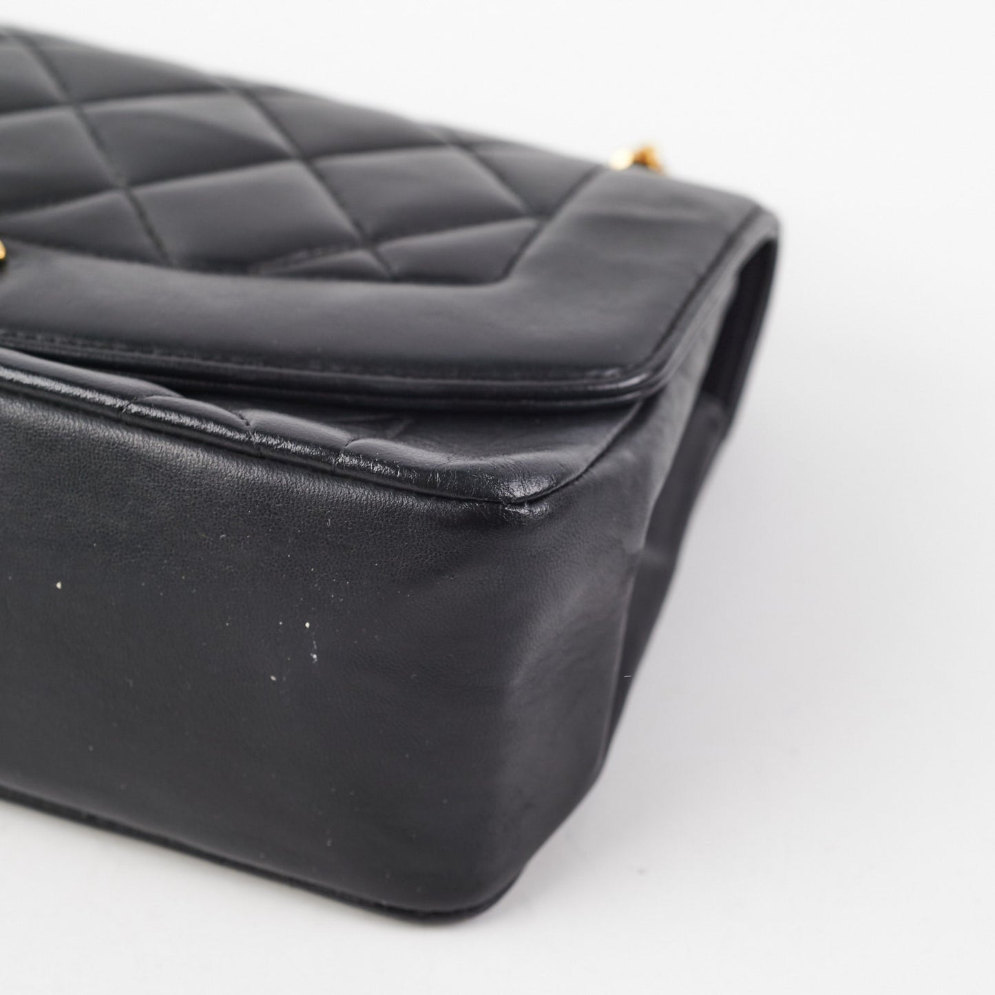 Chanel  Diana Small Black (Recoloured)