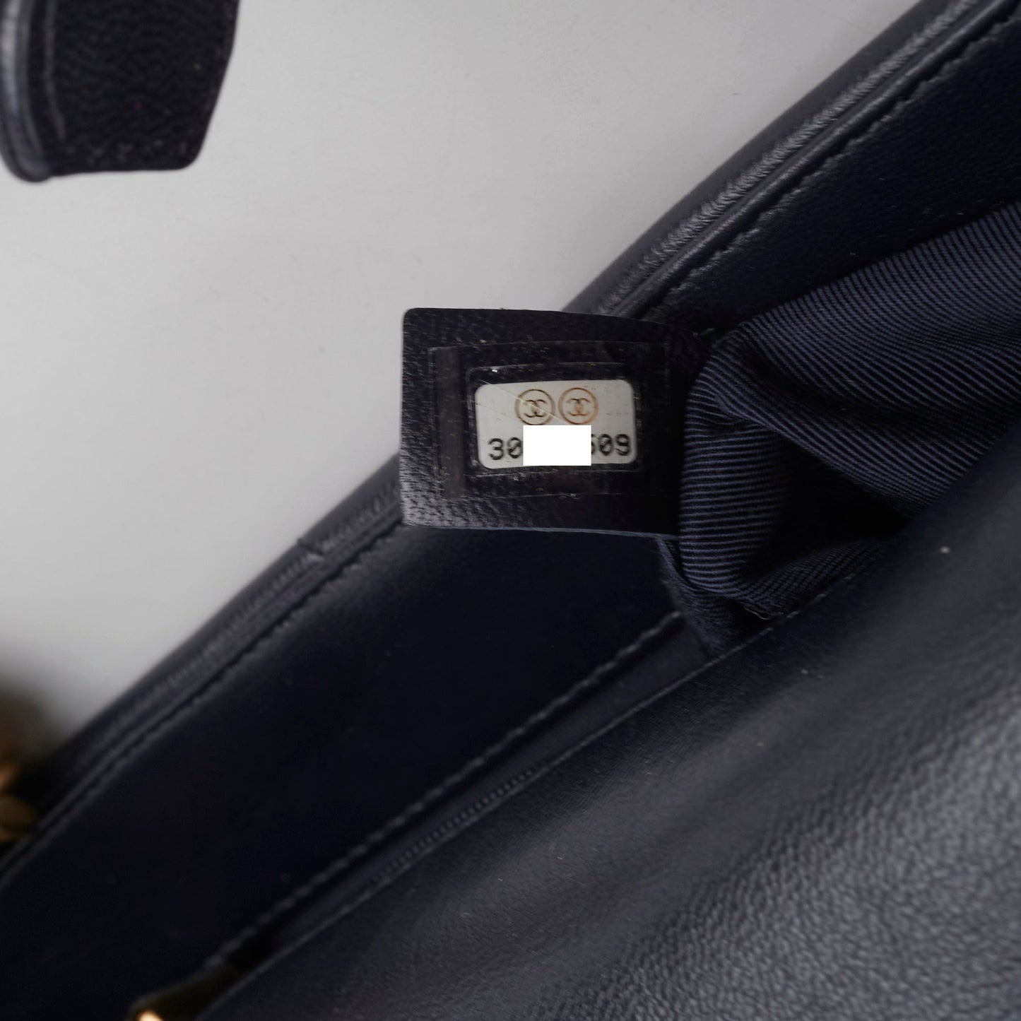 Chanel Small 19 Navy