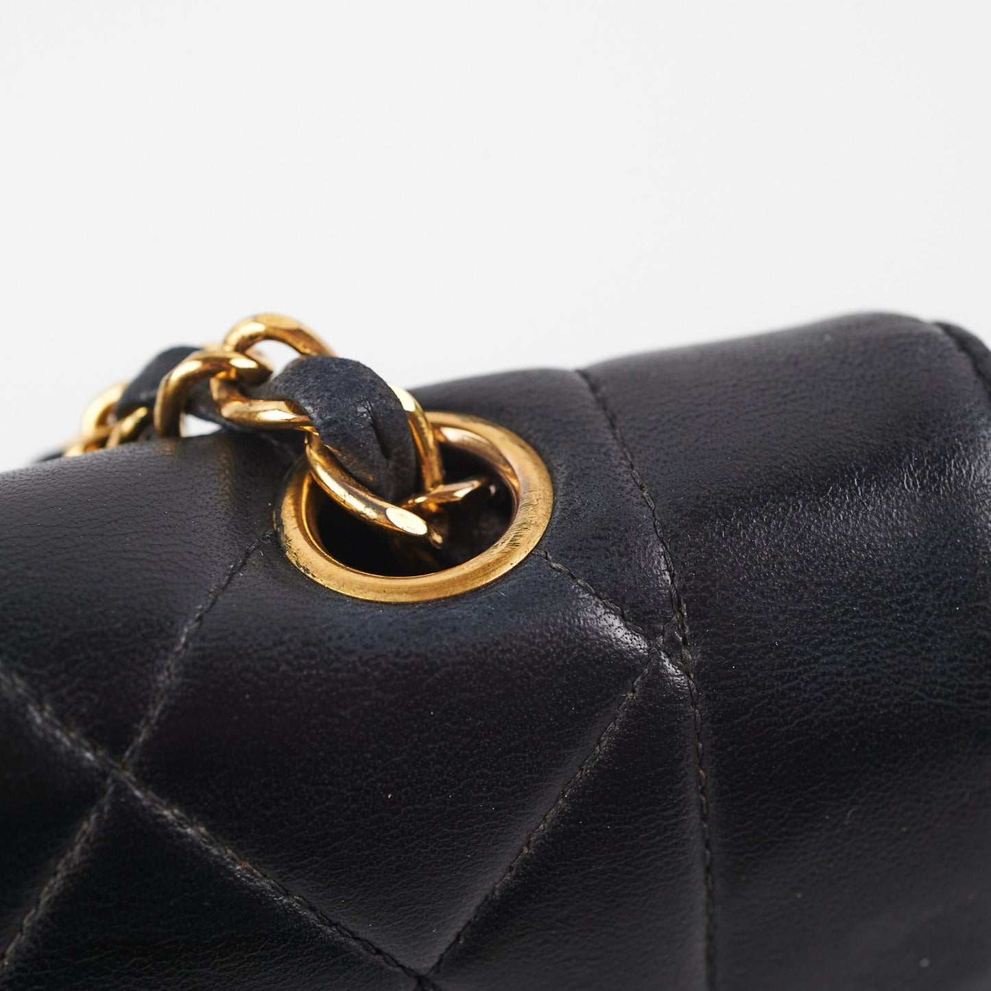 Chanel  Diana Small Black (Recoloured)