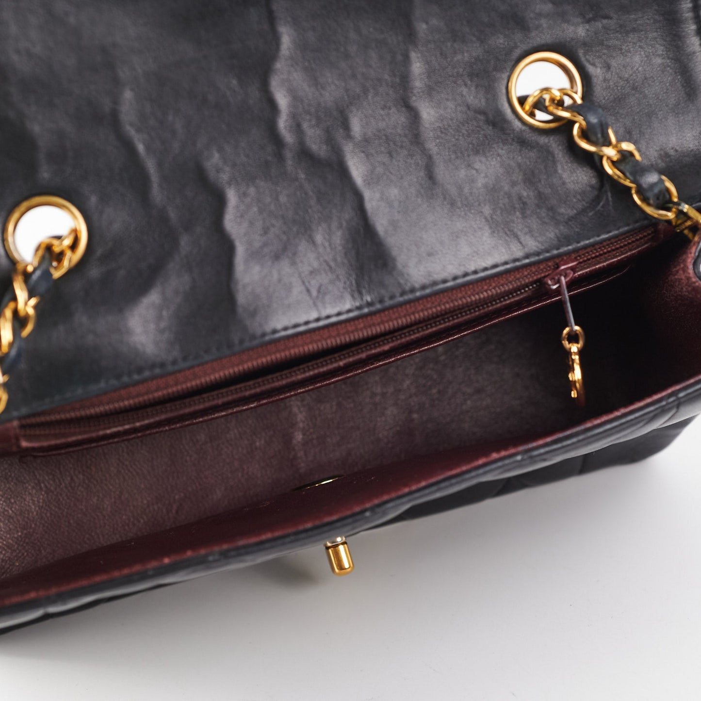 Chanel  Diana Small Black (Recoloured)