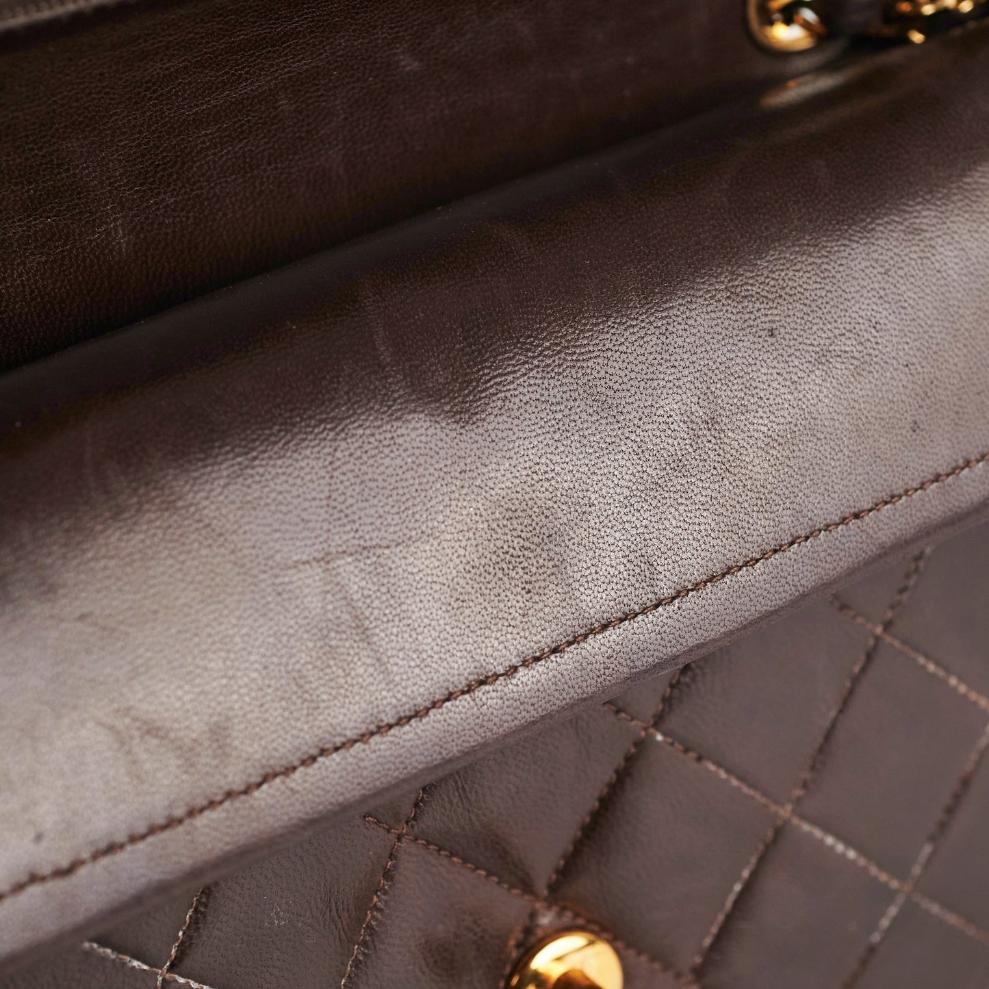 Chanel  Classic Medium/Large Dark Brown