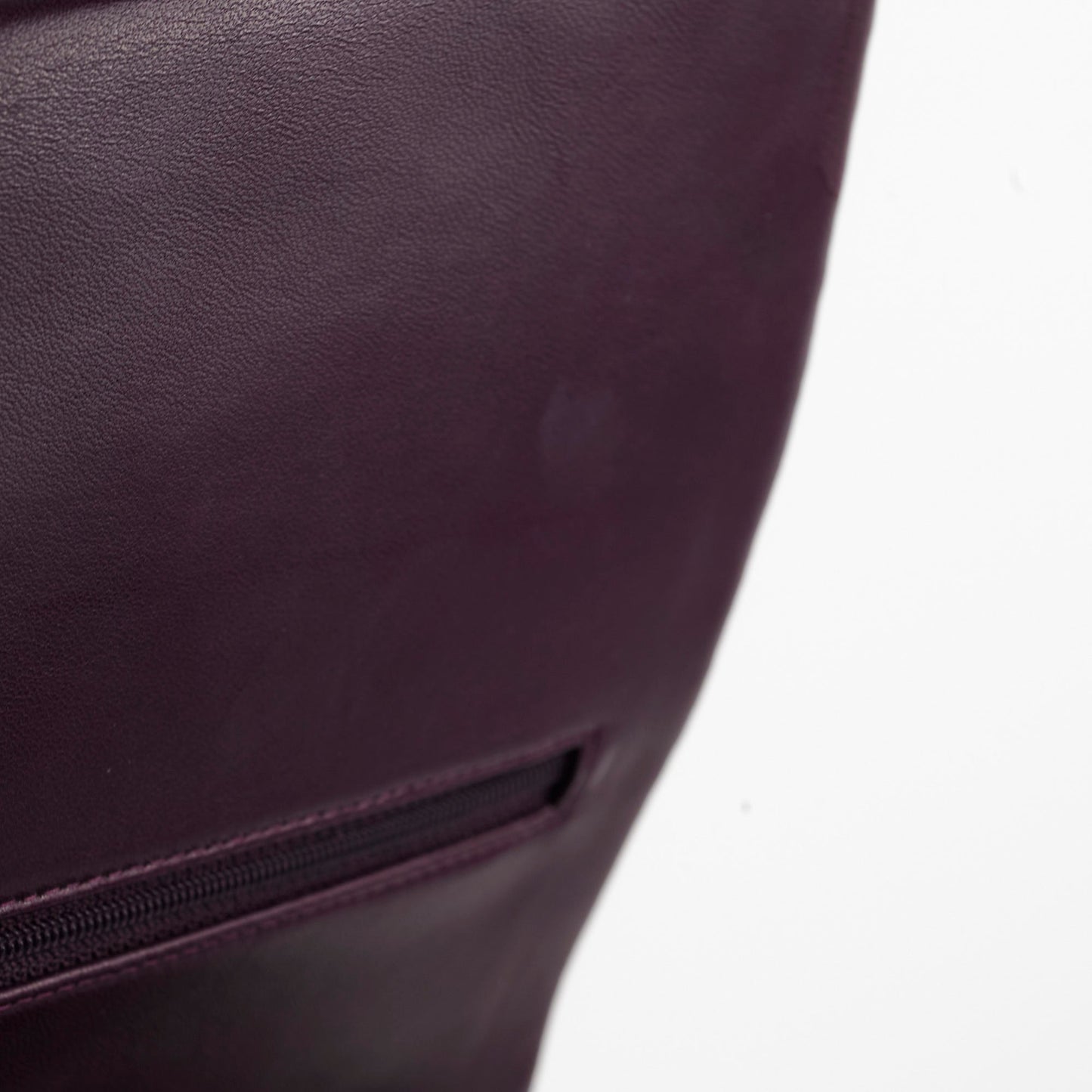 Chanel Maxi Lambskin Jumbo Dark Purple