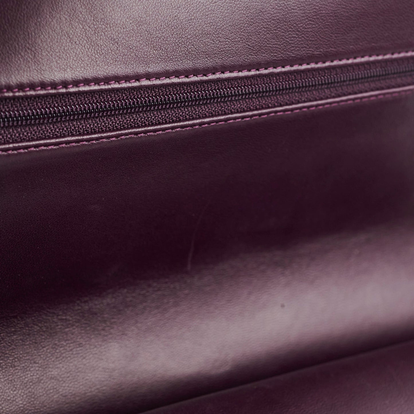 Chanel Maxi Lambskin Jumbo Dark Purple