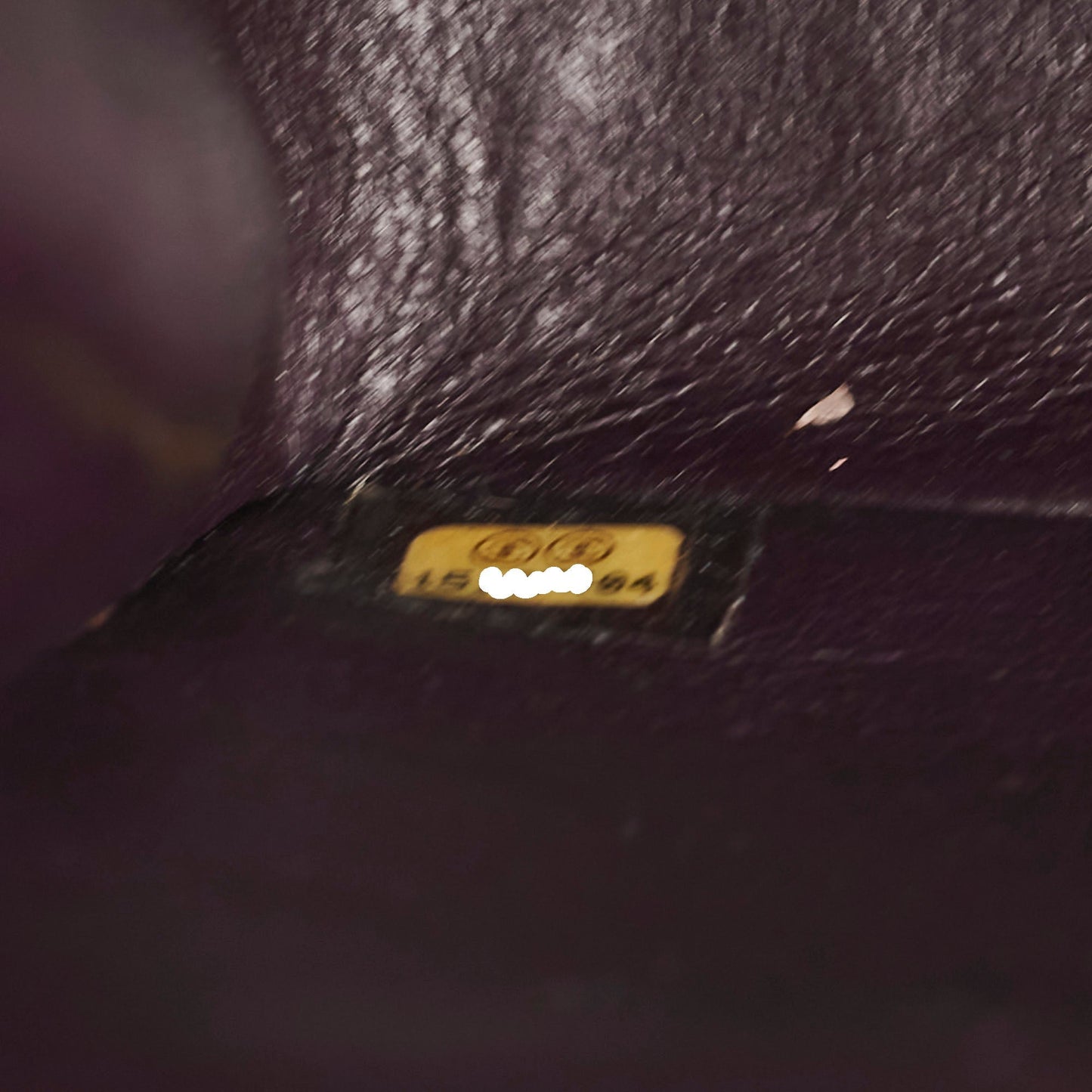 Chanel Maxi Lambskin Jumbo Dark Purple