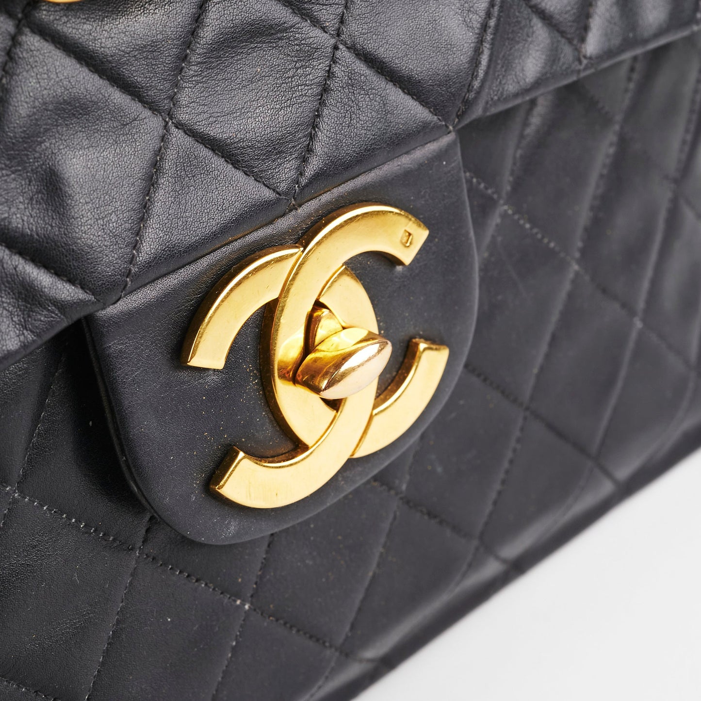 Chanel Maxi Jumbo  Black Flap