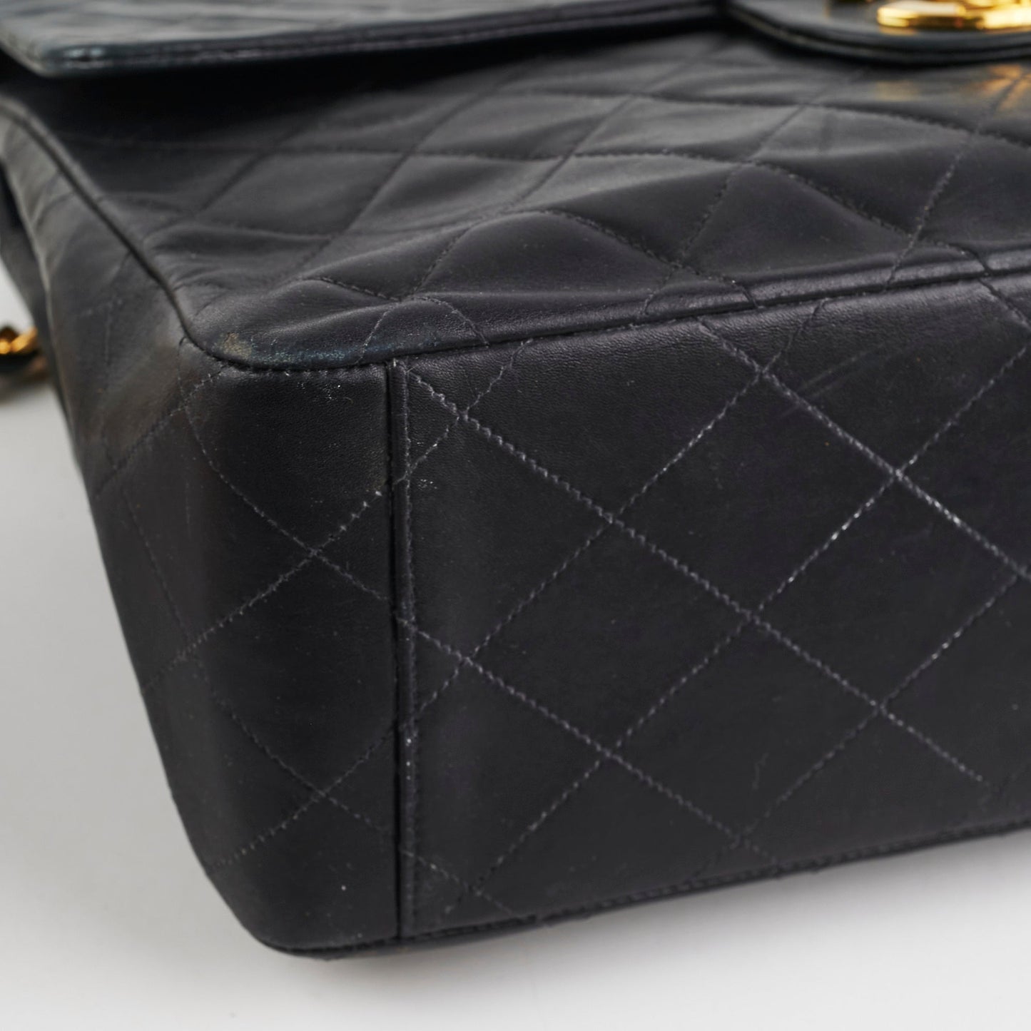 Chanel Maxi Jumbo  Black Flap