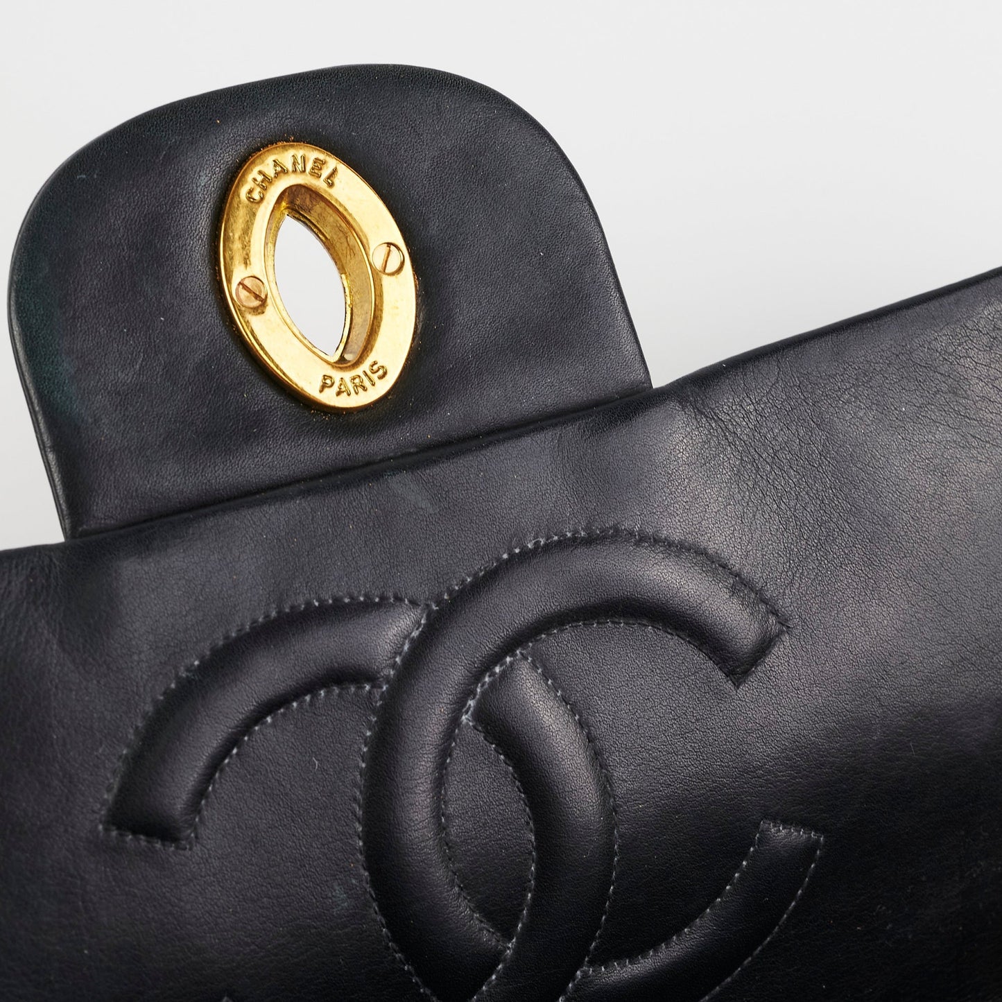 Chanel Maxi Jumbo  Black Flap