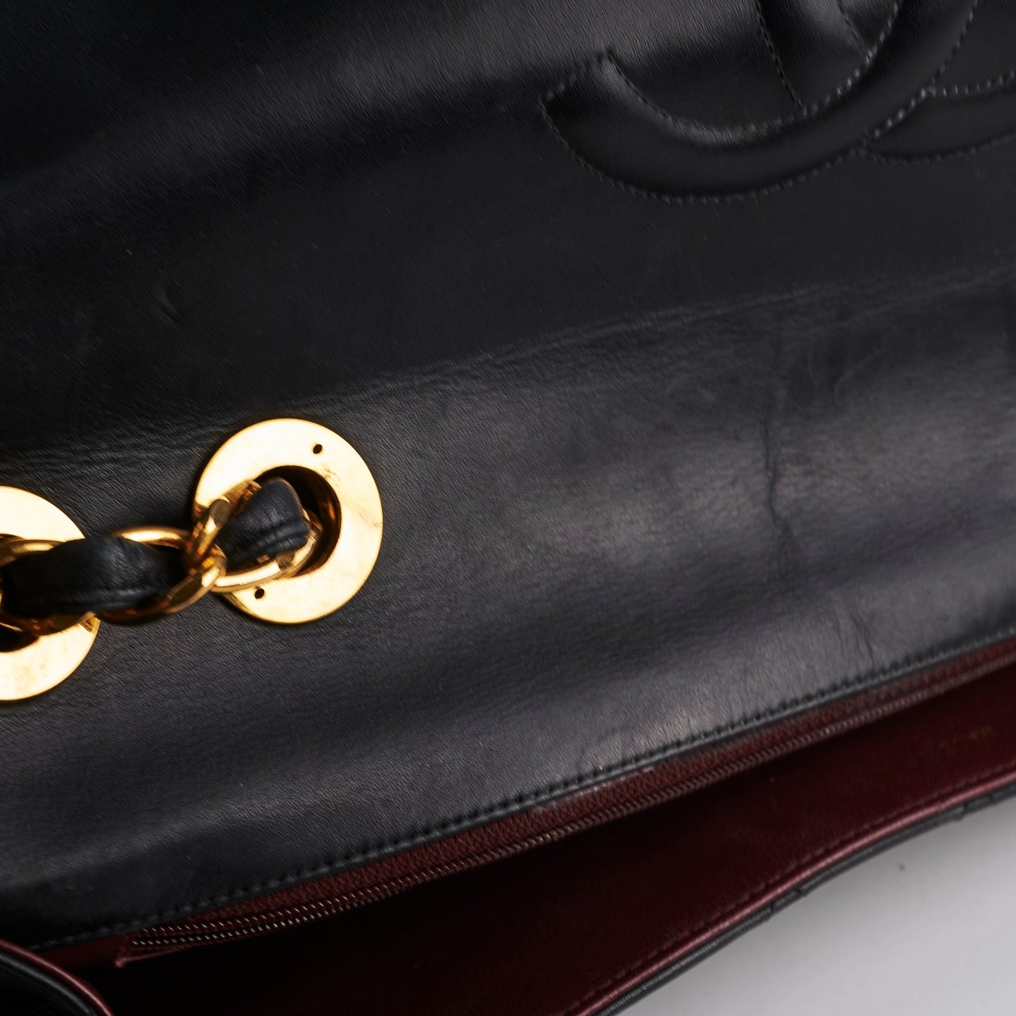 Chanel Maxi Jumbo  Black Flap